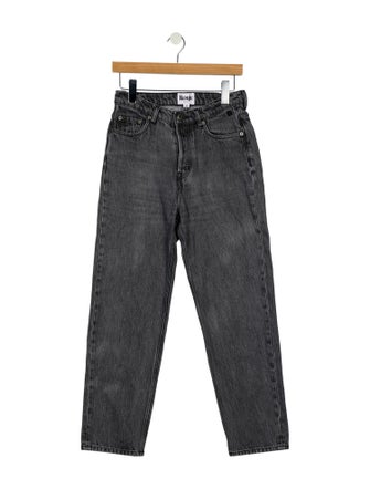 Rouje Mid-Rise Straight Leg Jeans