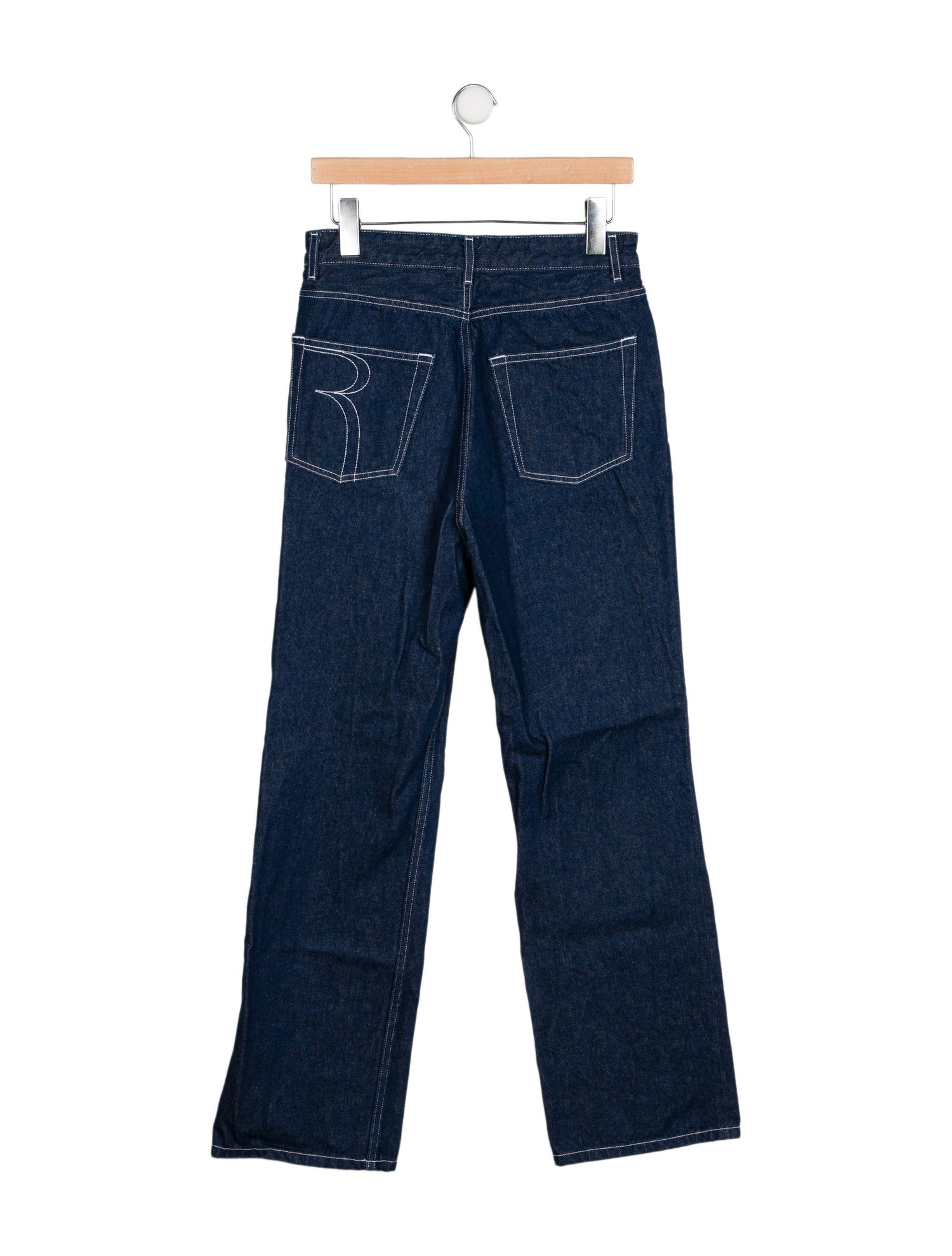 Rouje High-Rise Straight Leg Jeans