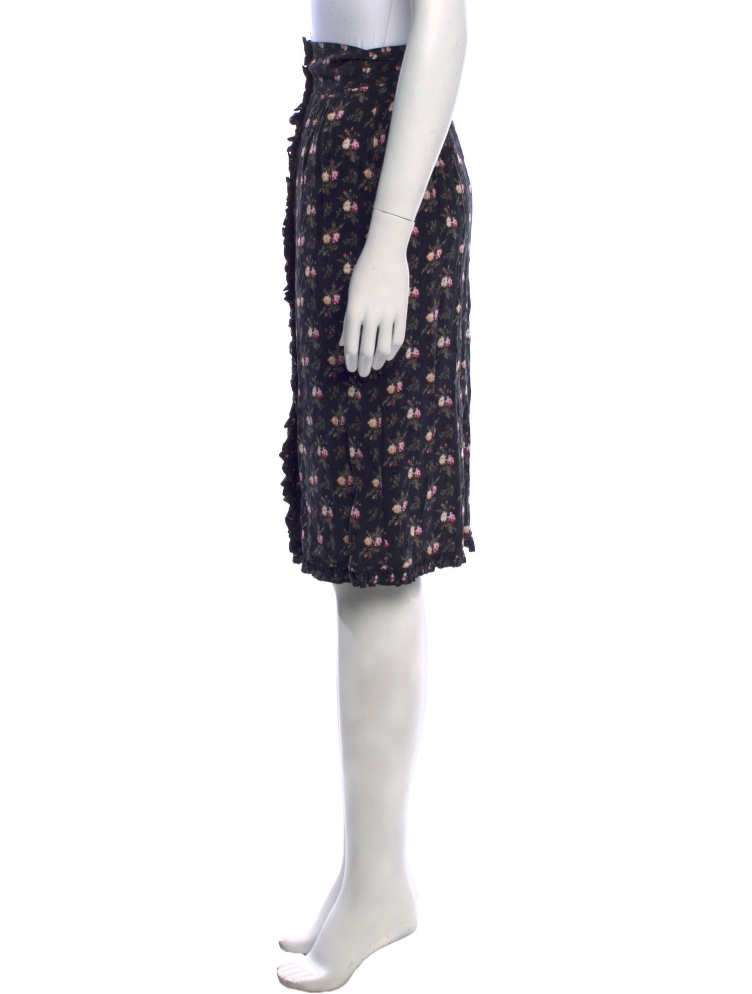 Rouje Printed Knee-Length Skirt