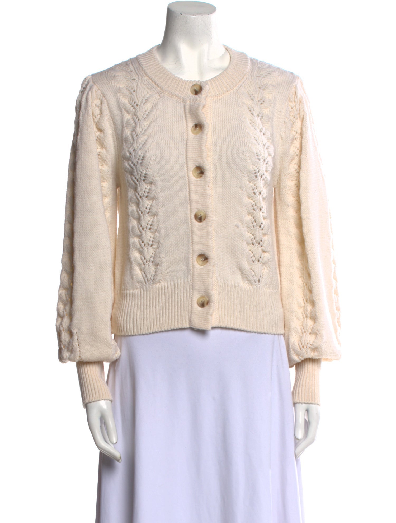 Rouje Virgin Wool Crew Neck Sweater