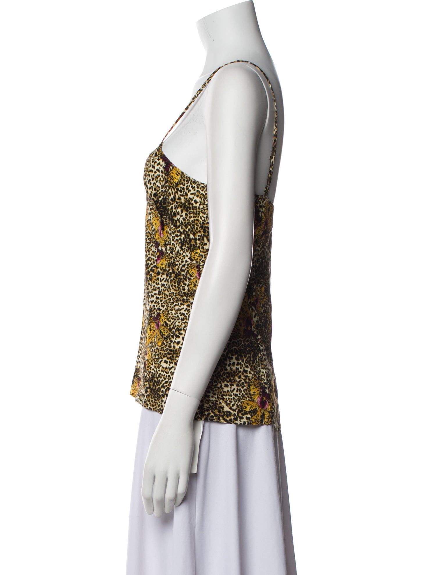 Rouje Printed V-Neck Top