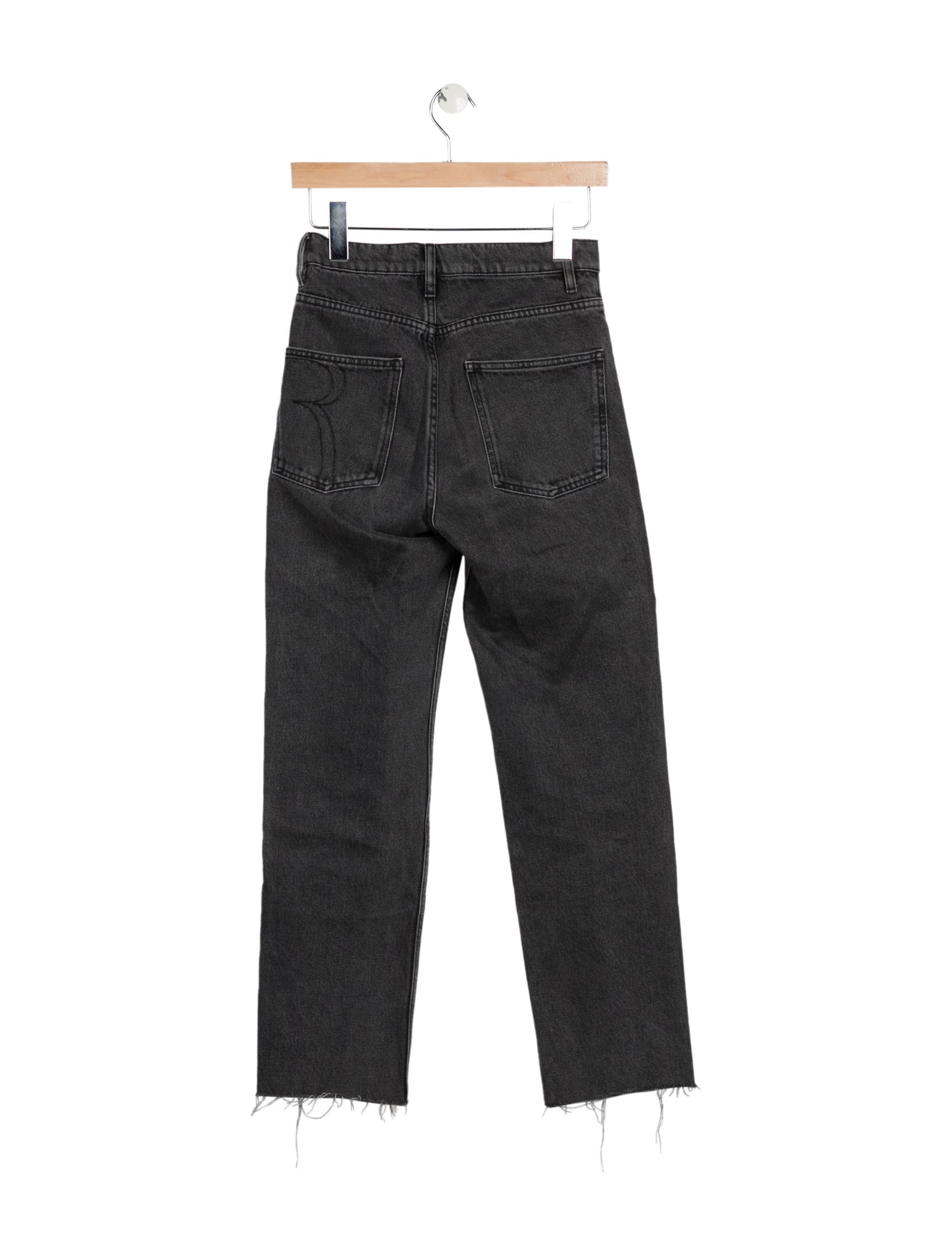 Rouje Mid-Rise Straight Leg Jeans