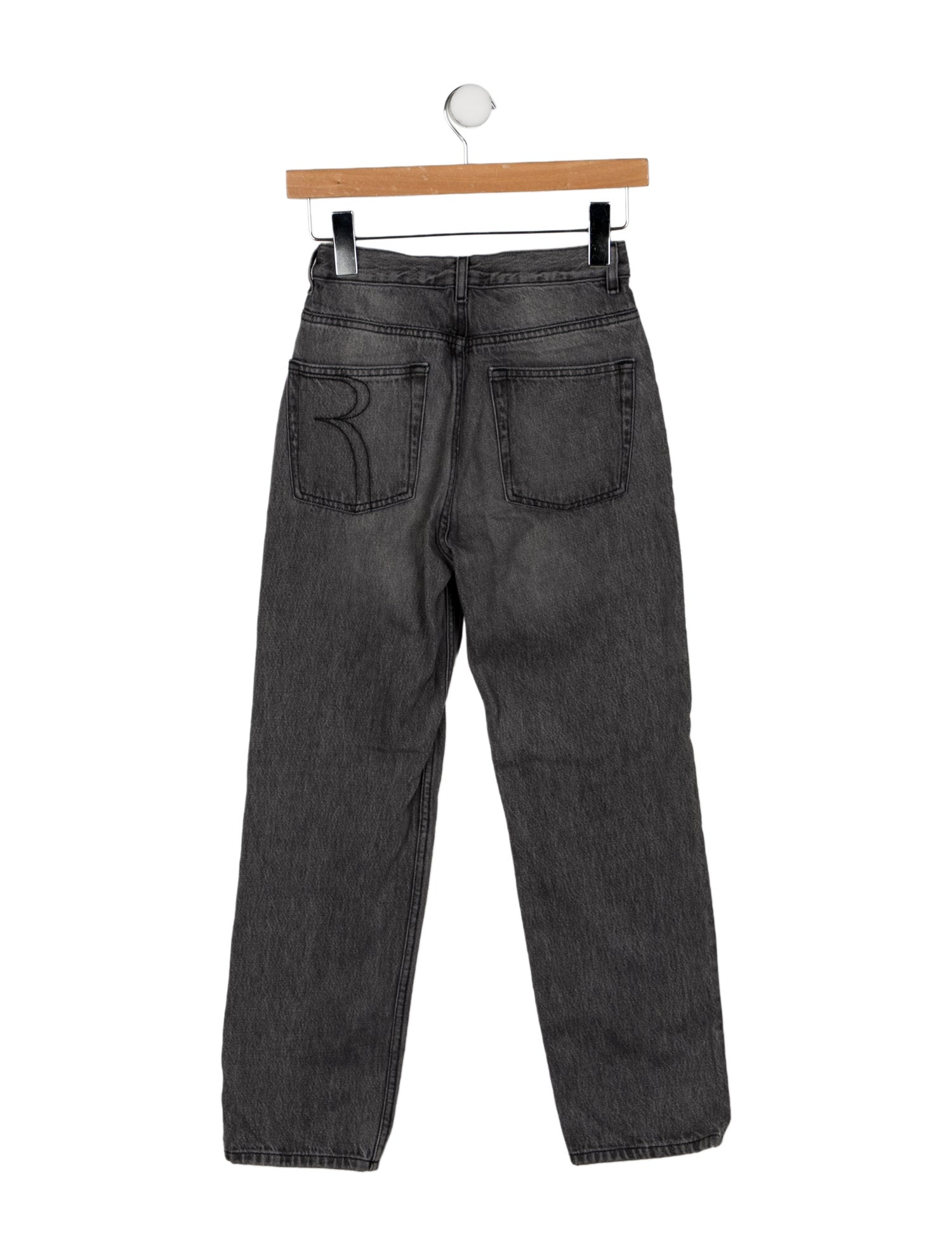 Rouje Mid-Rise Straight Leg Jeans