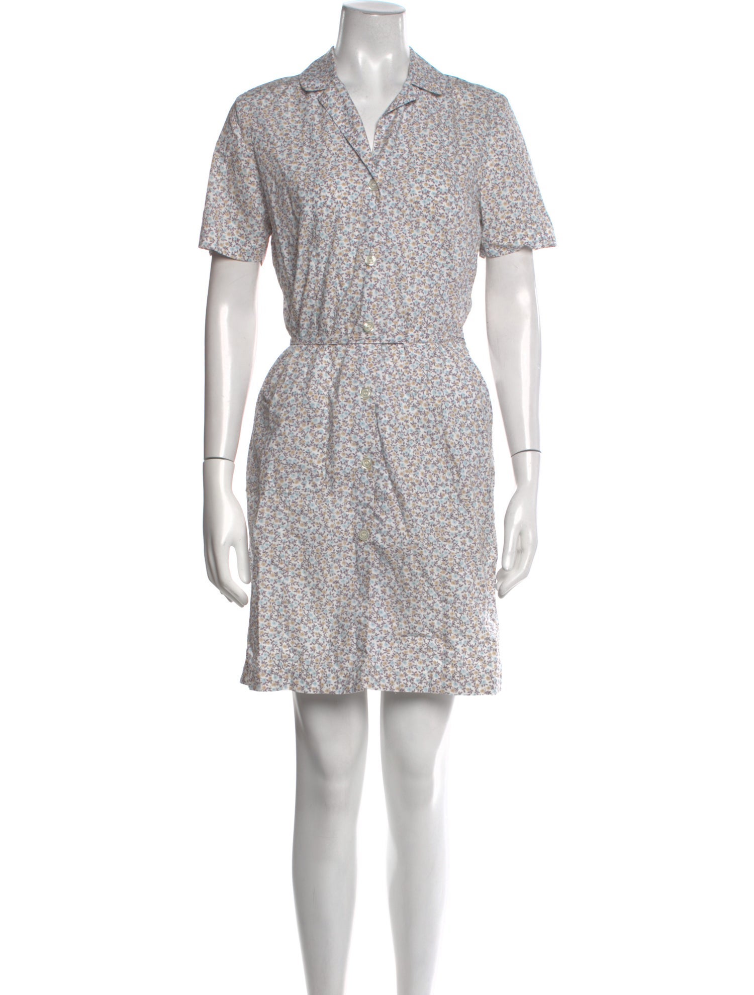 Rouje Printed Knee-Length Dress