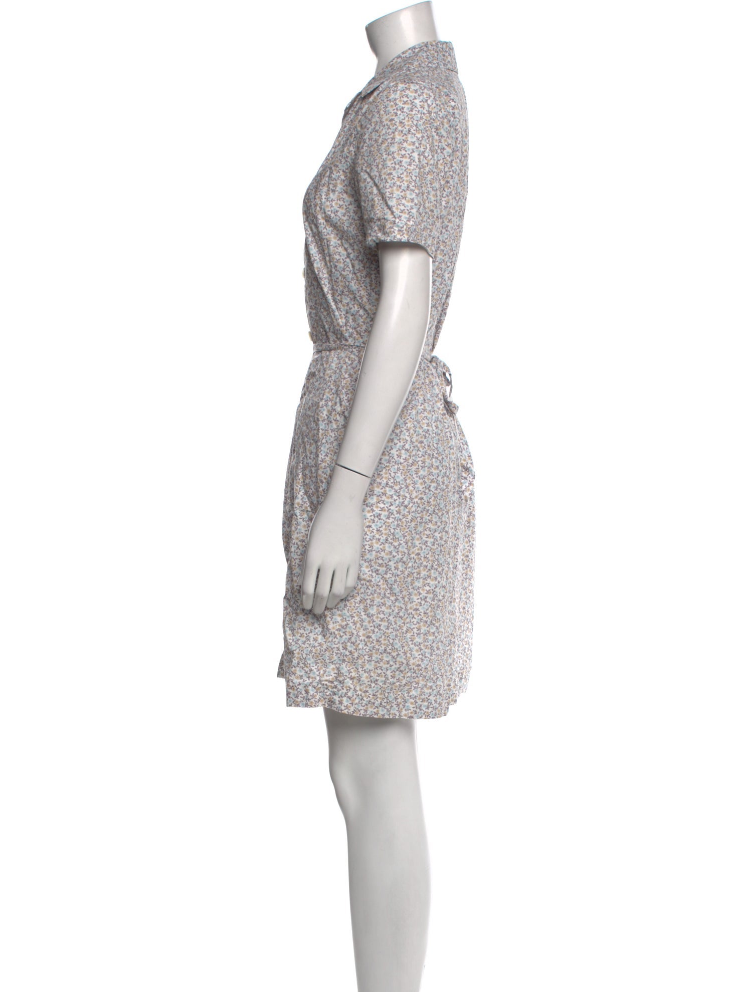 Rouje Printed Knee-Length Dress