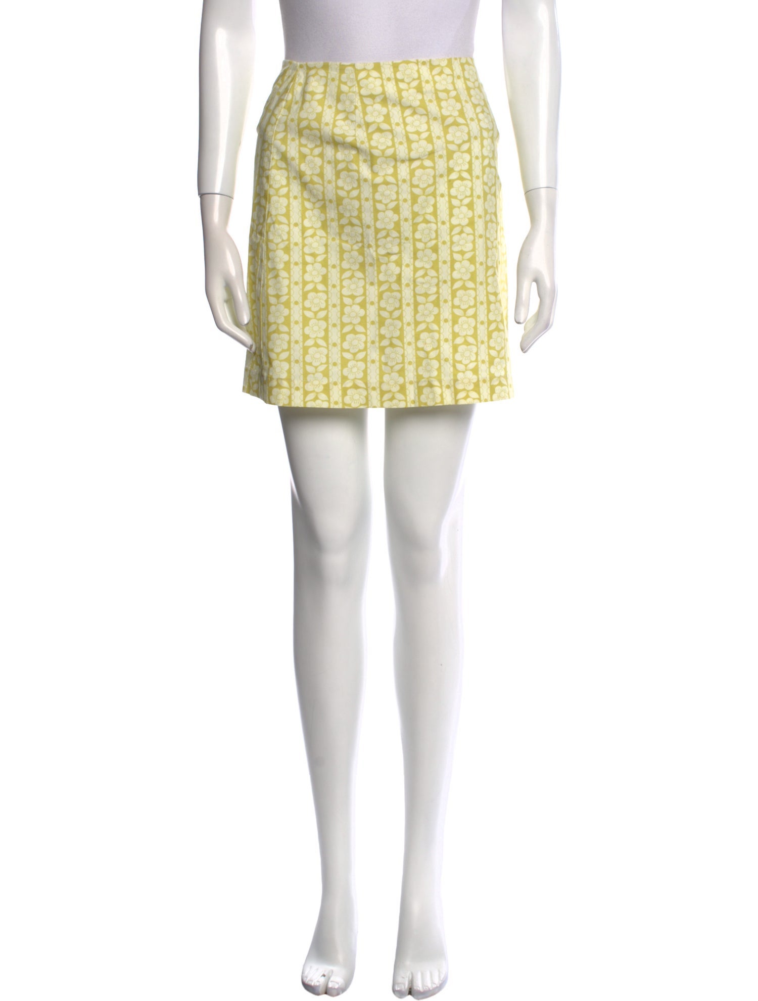 Rouje Printed Mini Skirt