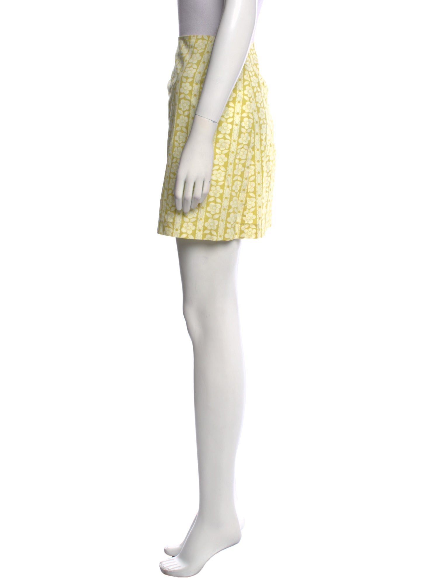 Rouje Printed Mini Skirt