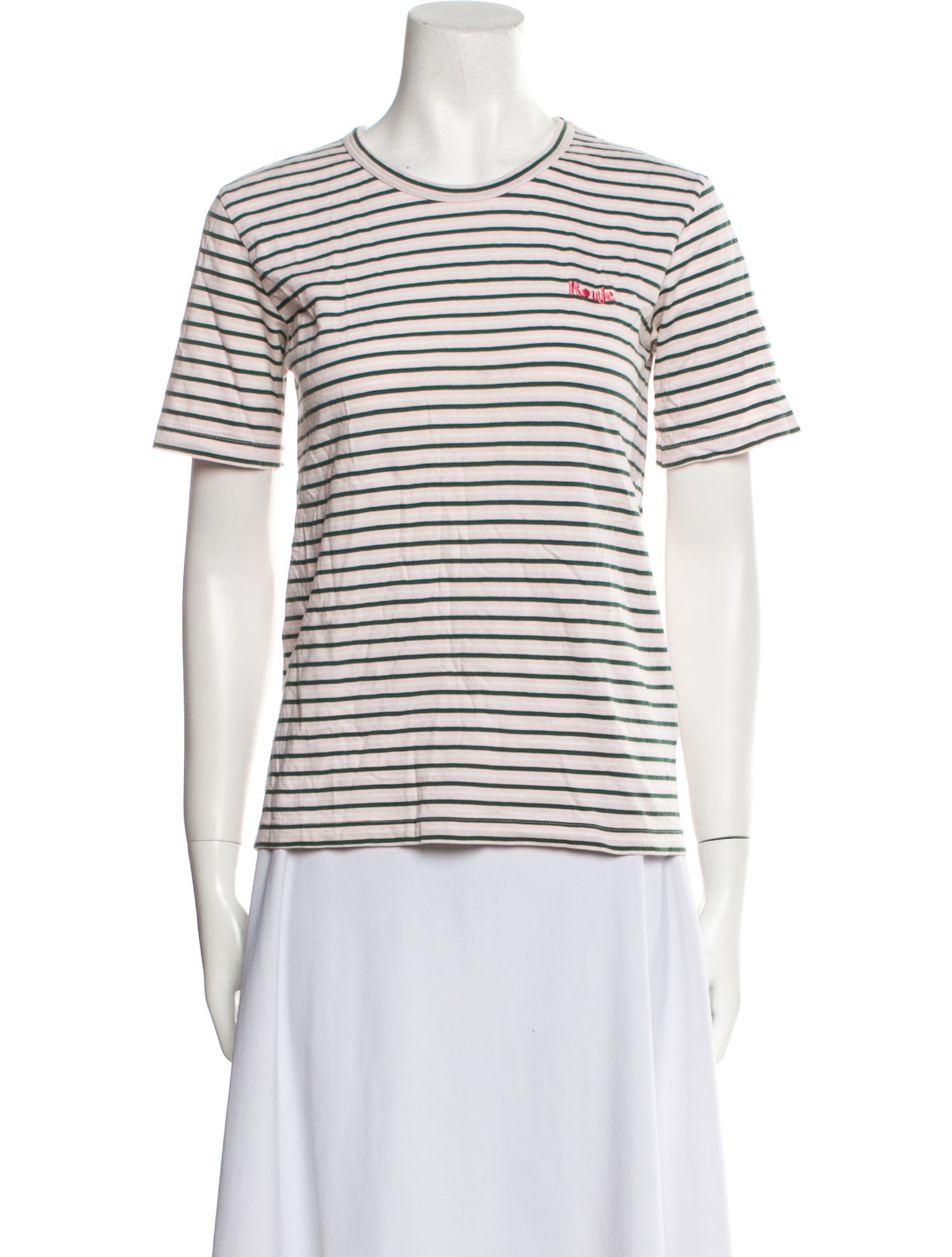 Rouje Striped Crew Neck T-Shirt