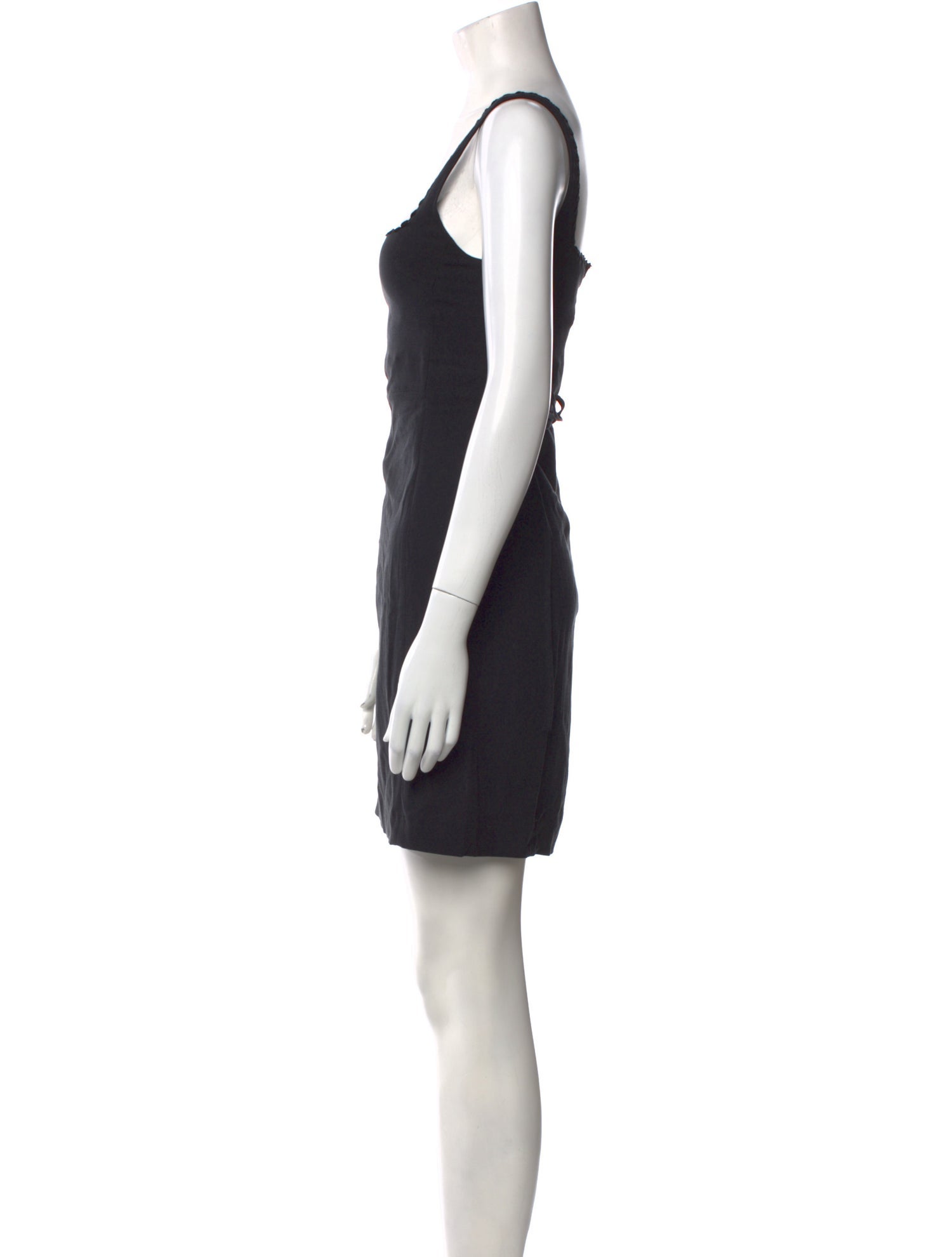 Rouje Square Neckline Mini Dress