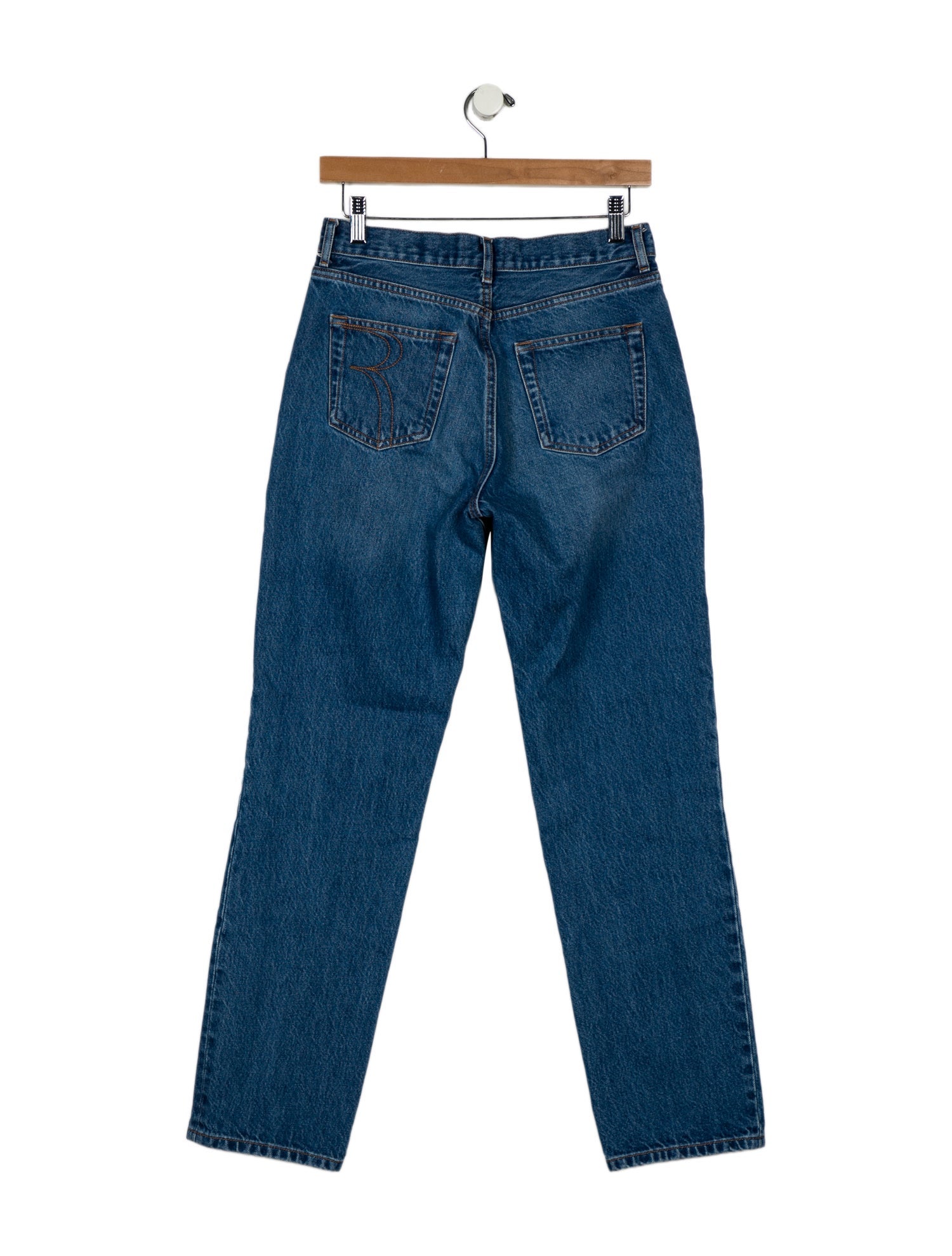 Rouje High-Rise Straight Leg Jeans