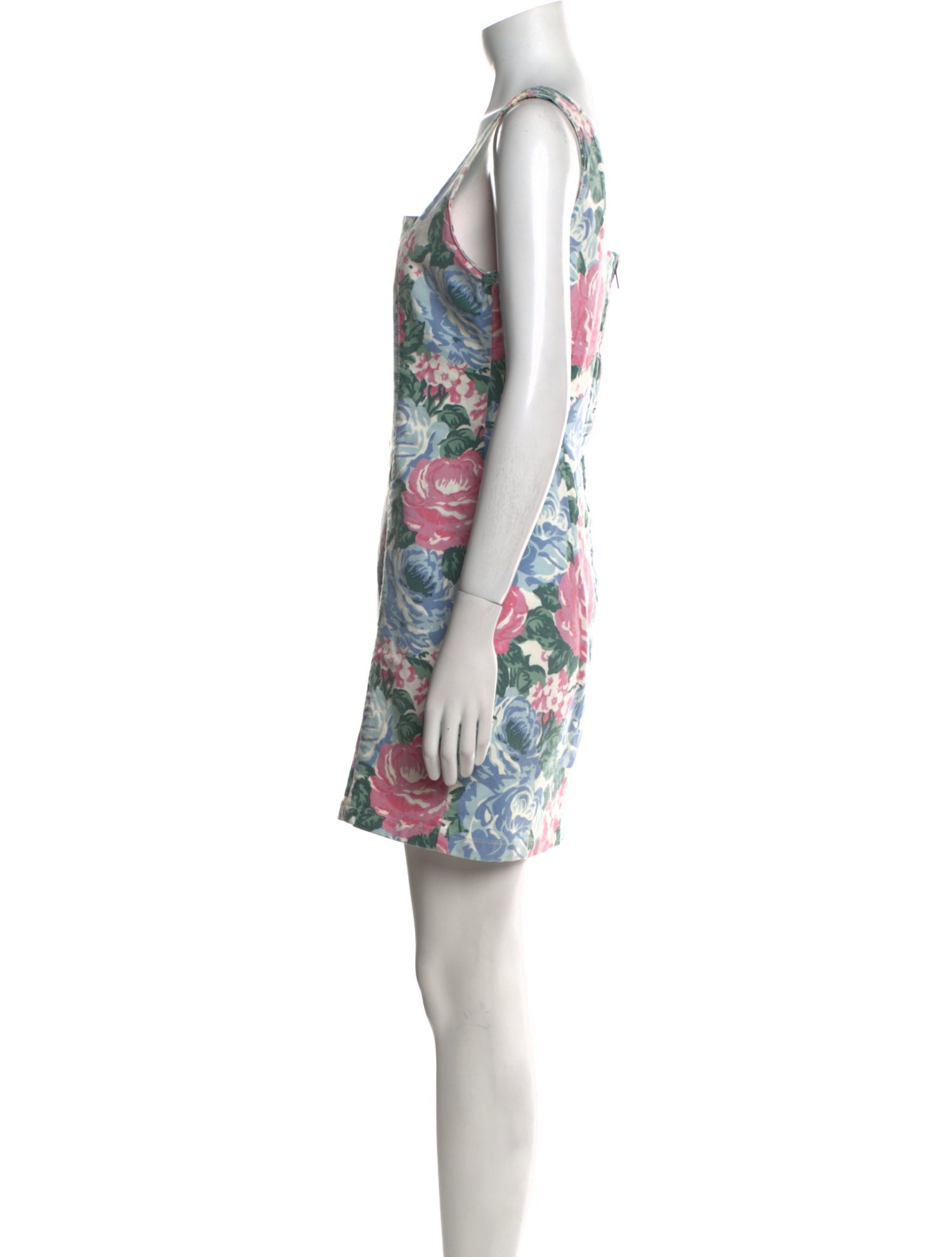 Rouje Floral Print Mini Dress