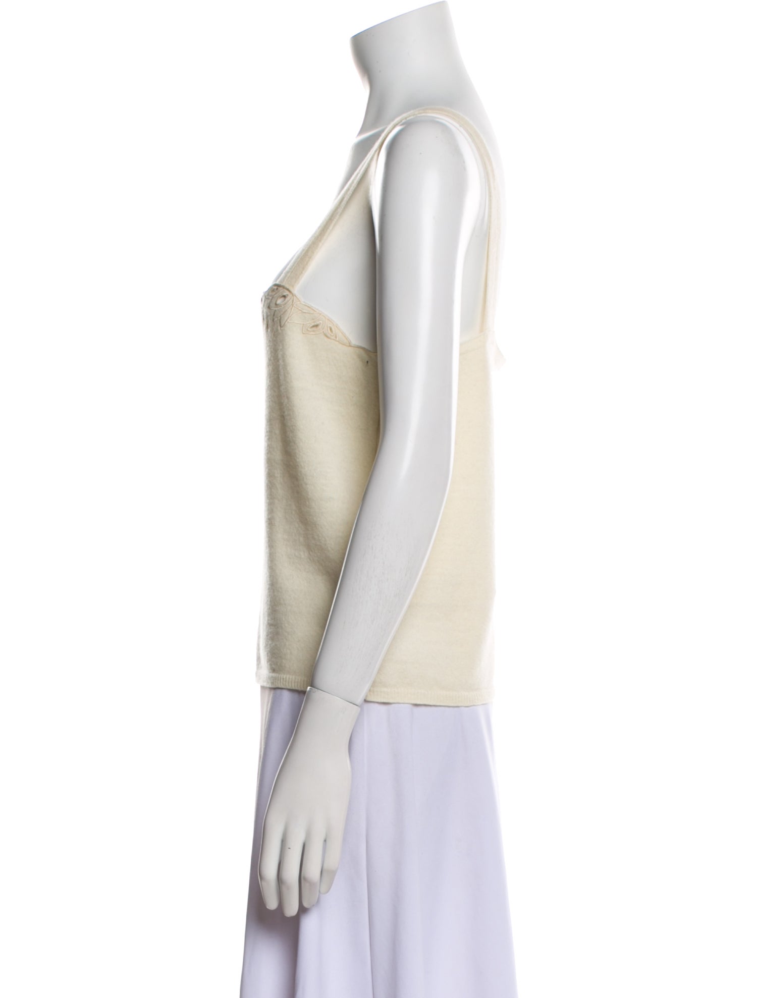 Rouje Wool Square Neckline Top