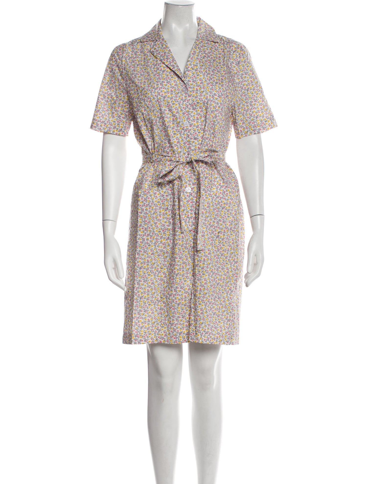 Rouje Printed Knee-Length Dress