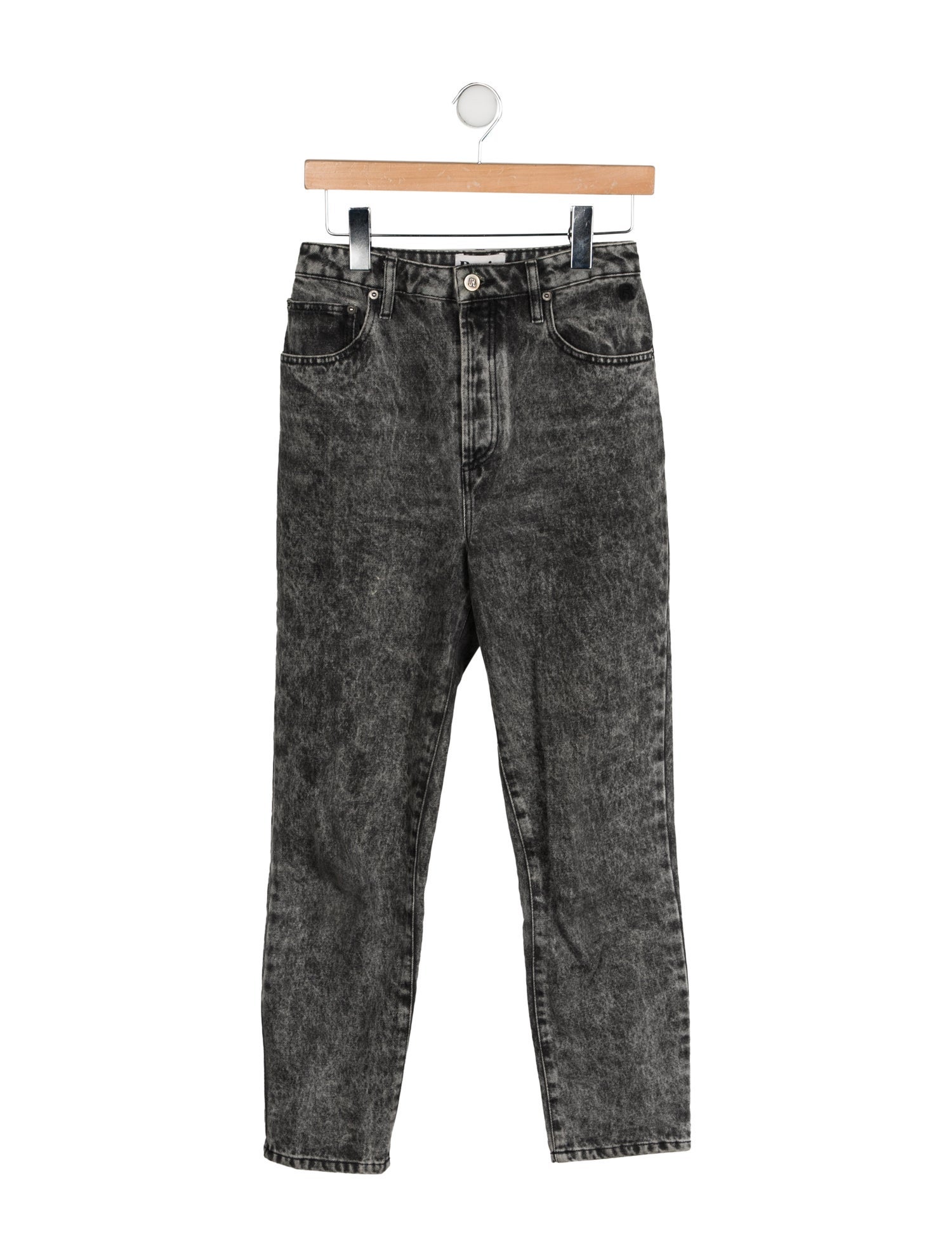 Rouje High-Rise Straight Leg Jeans