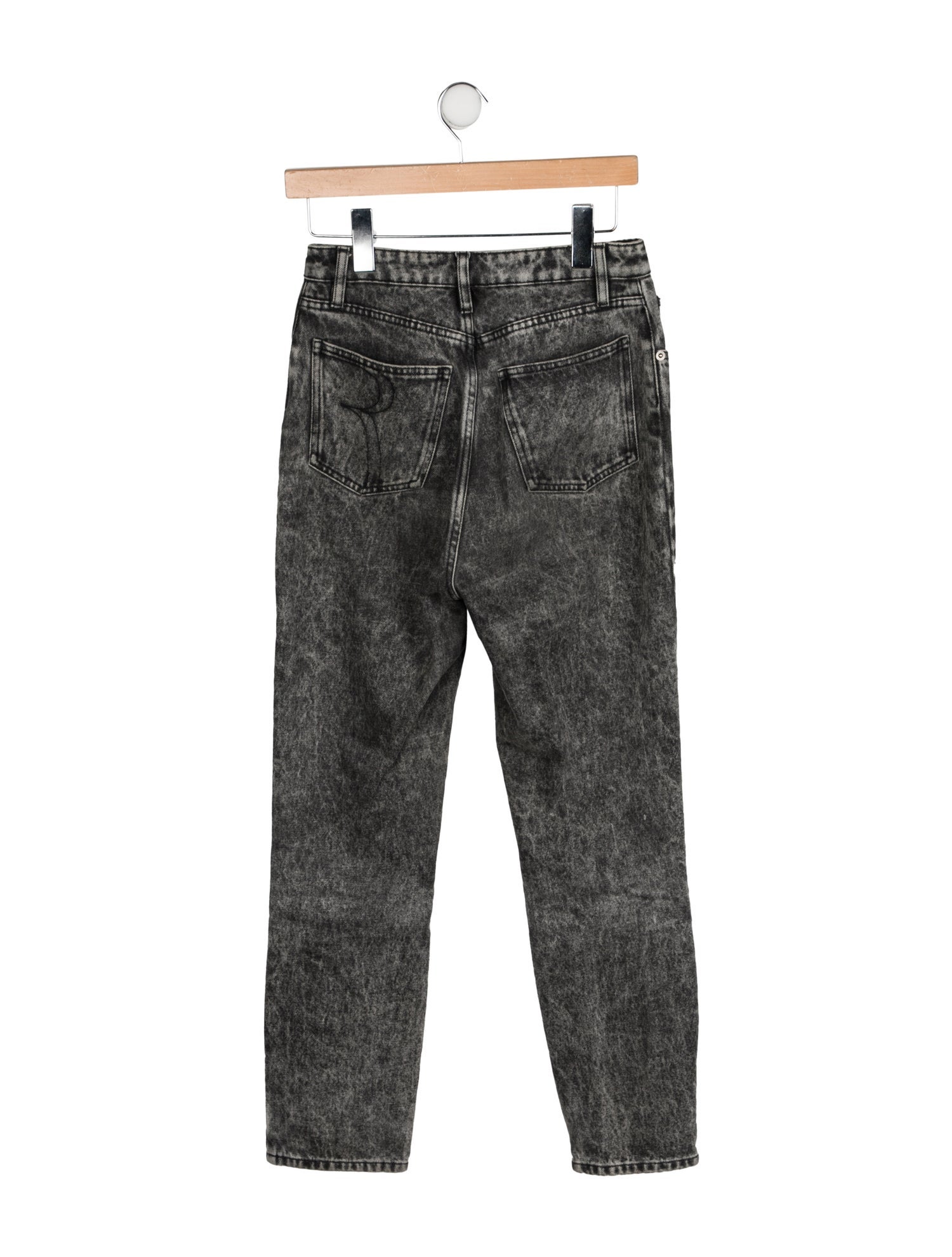 Rouje High-Rise Straight Leg Jeans