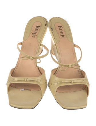 Rouje Leather Slides