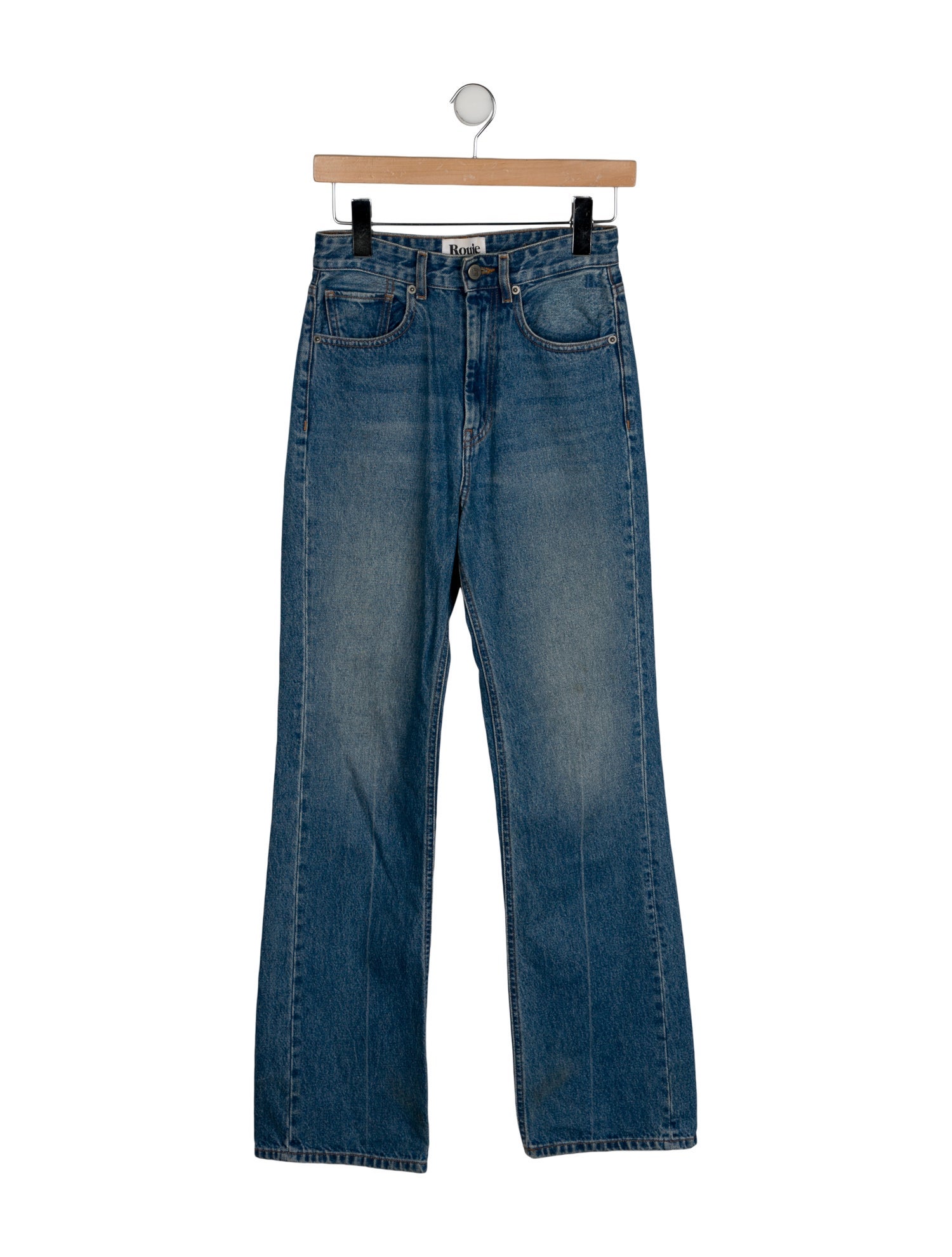 Rouje High-Rise Wide Leg Jeans