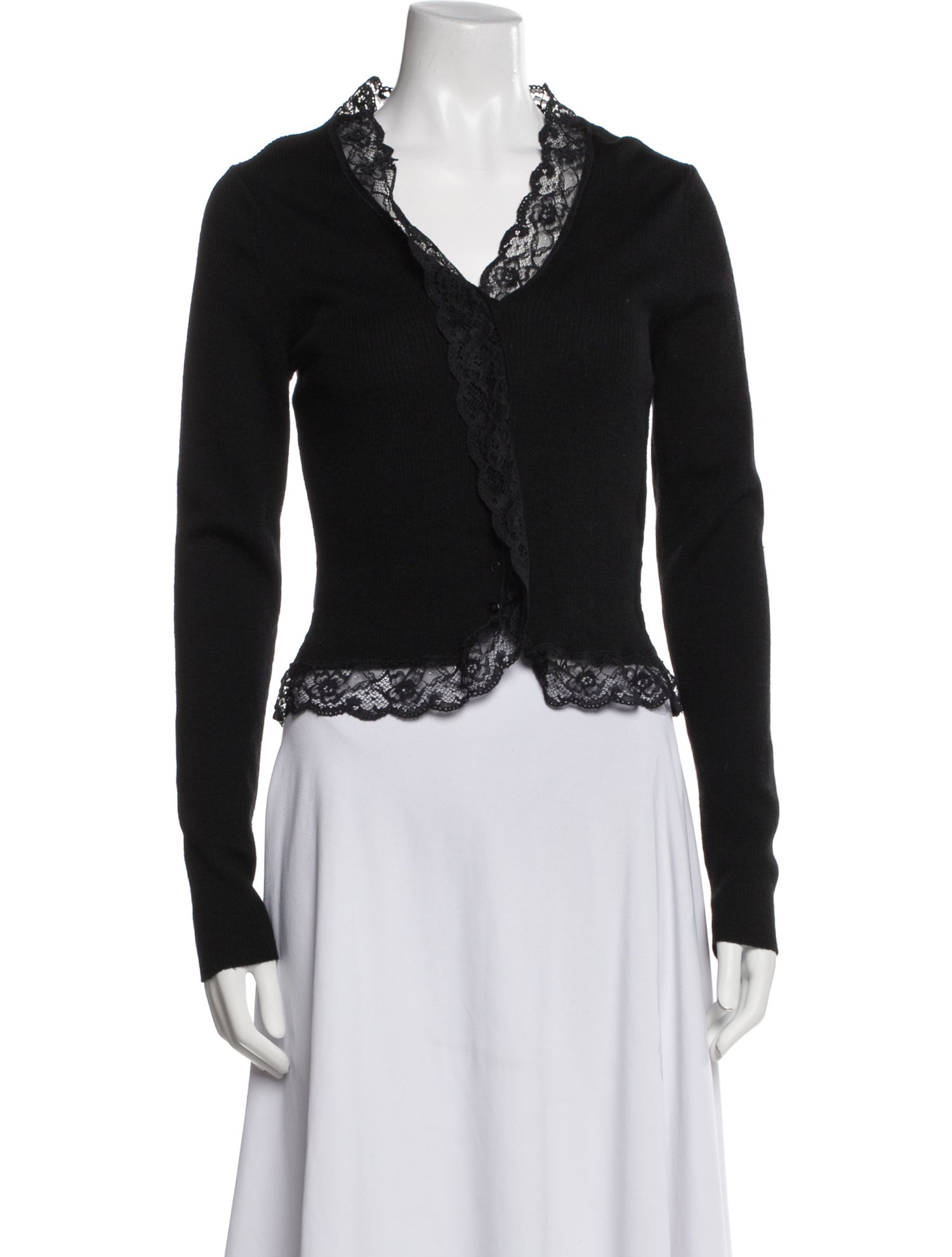 Rouje Virgin Wool V-Neck Sweater