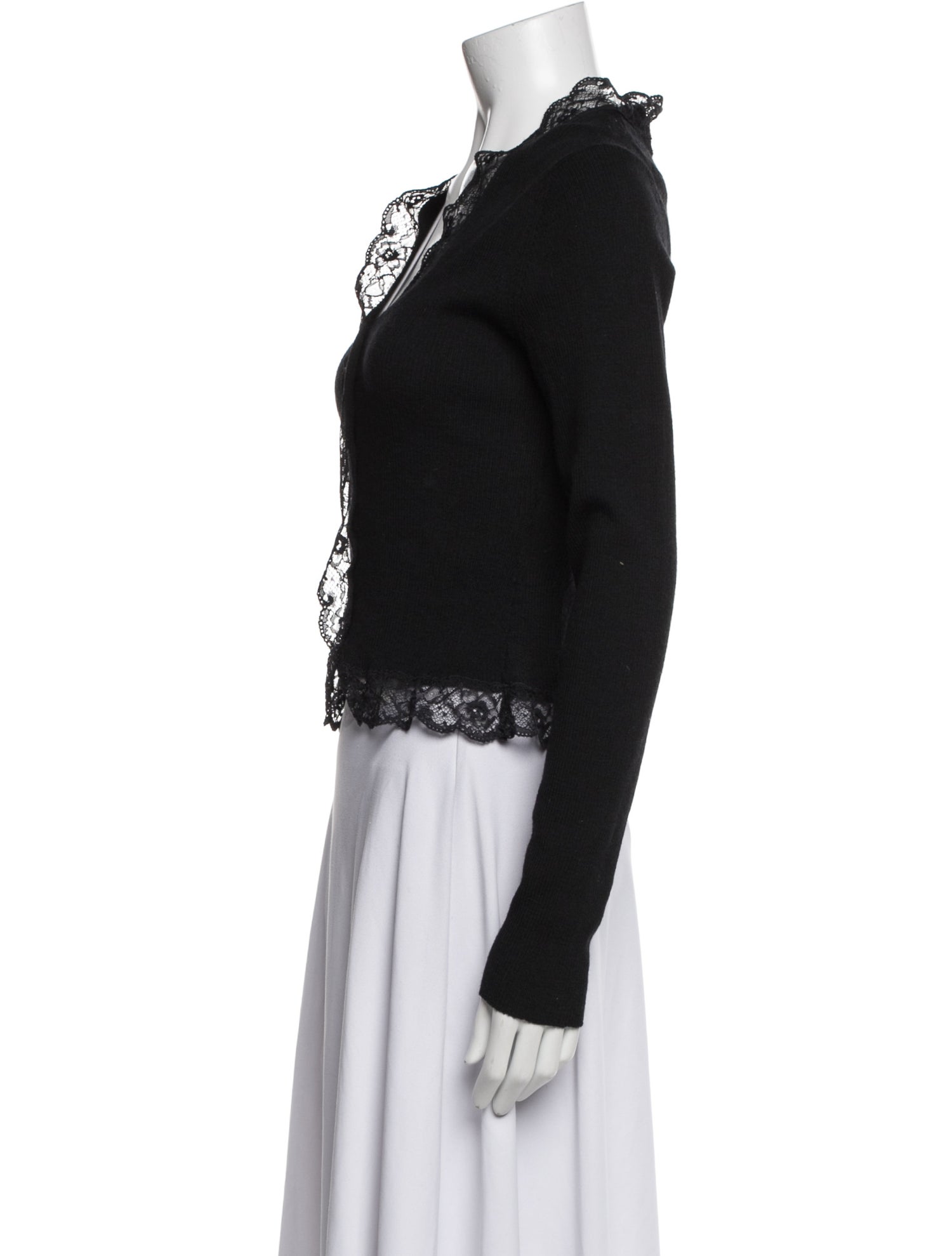 Rouje Virgin Wool V-Neck Sweater