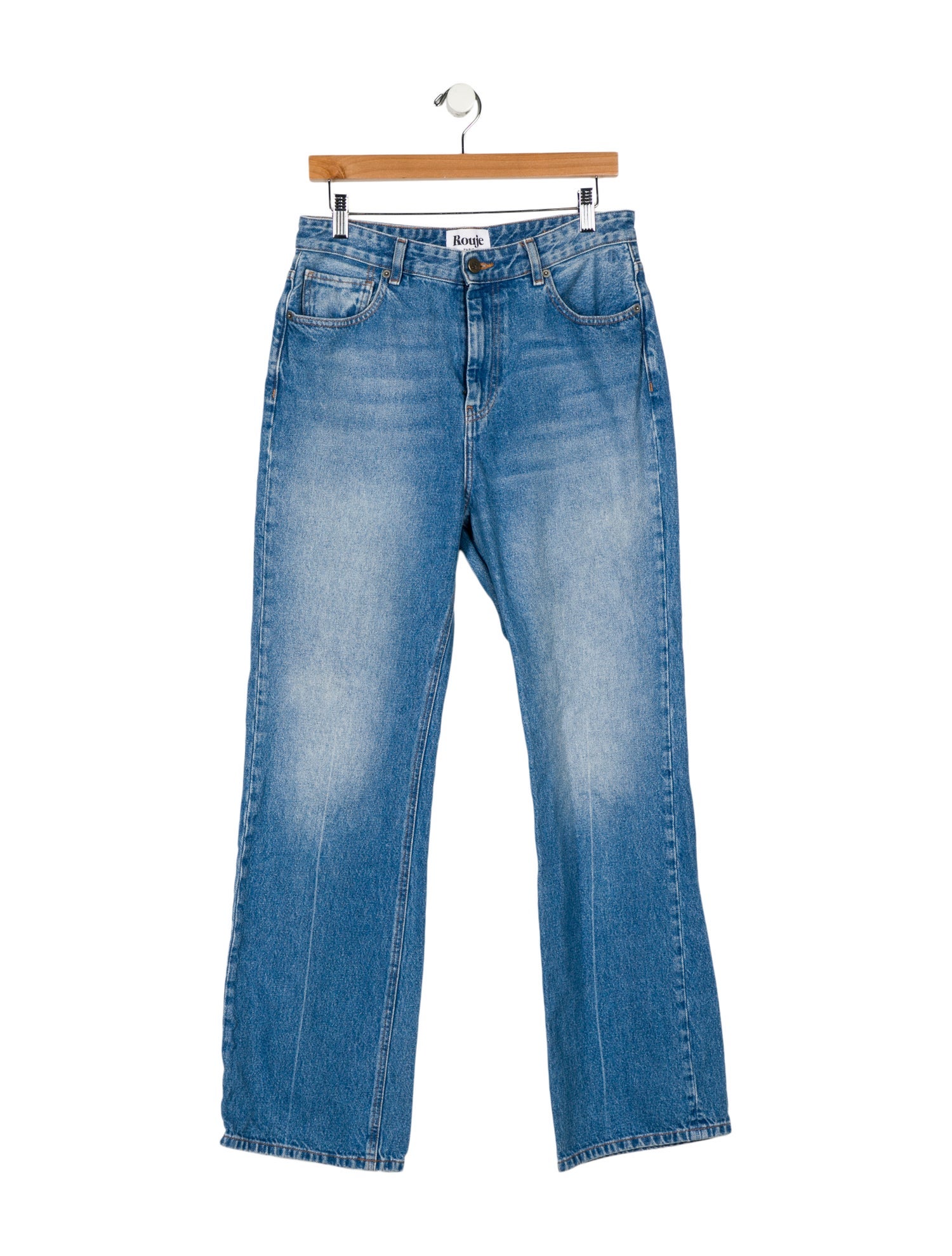 Rouje High-Rise Wide Leg Jeans