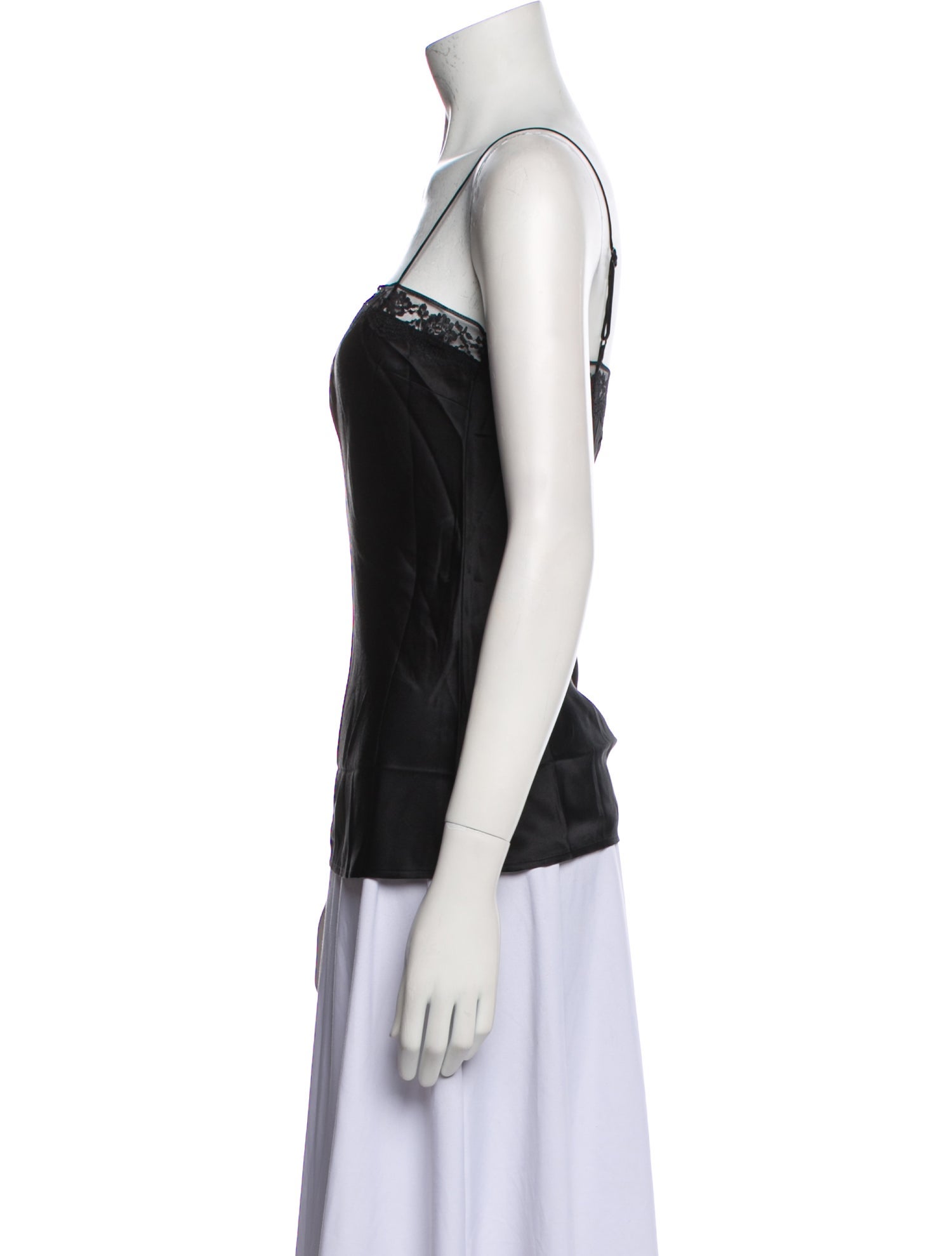 Rouje Silk Square Neckline Top