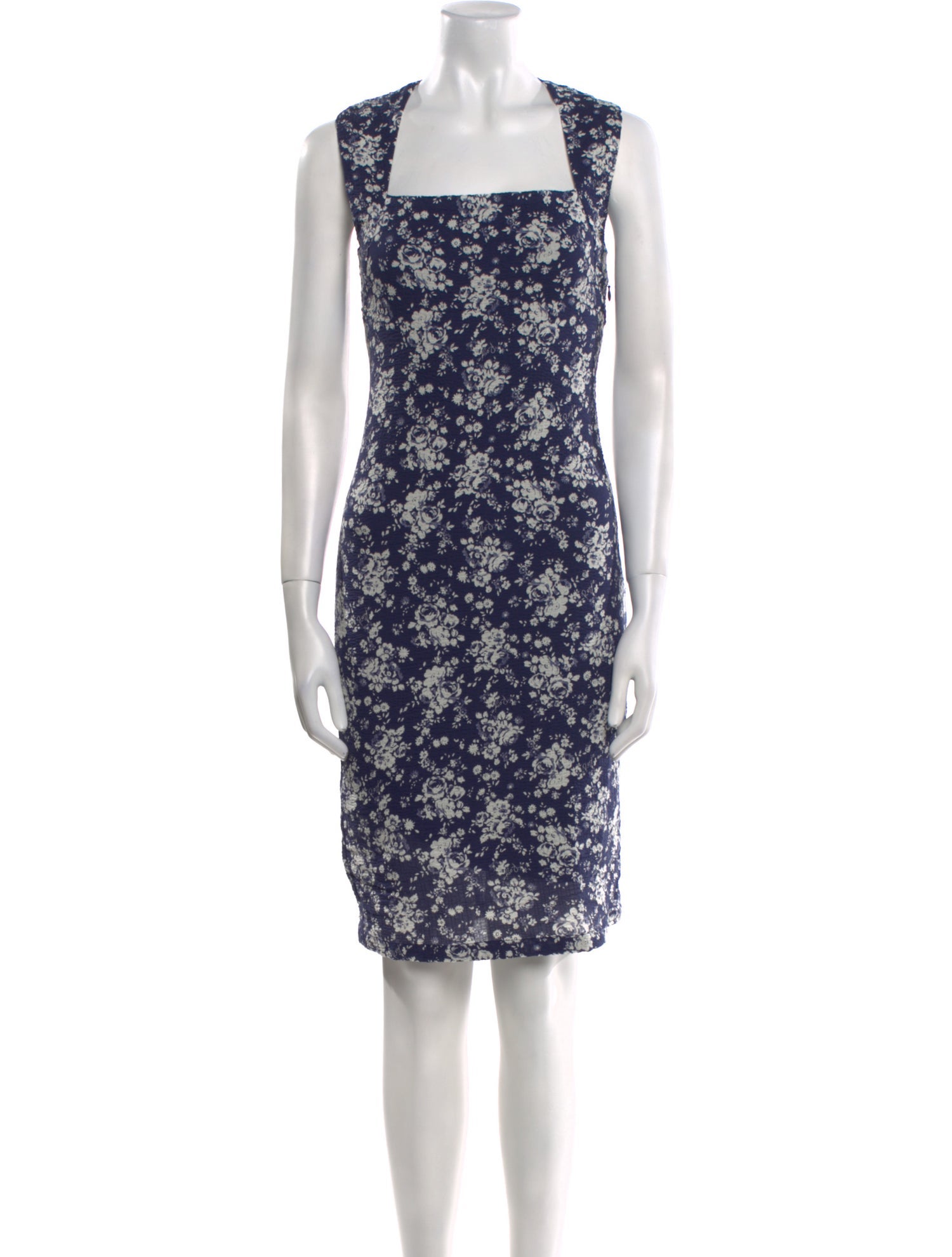 Rouje Floral Print Knee-Length Dress w/ Tags