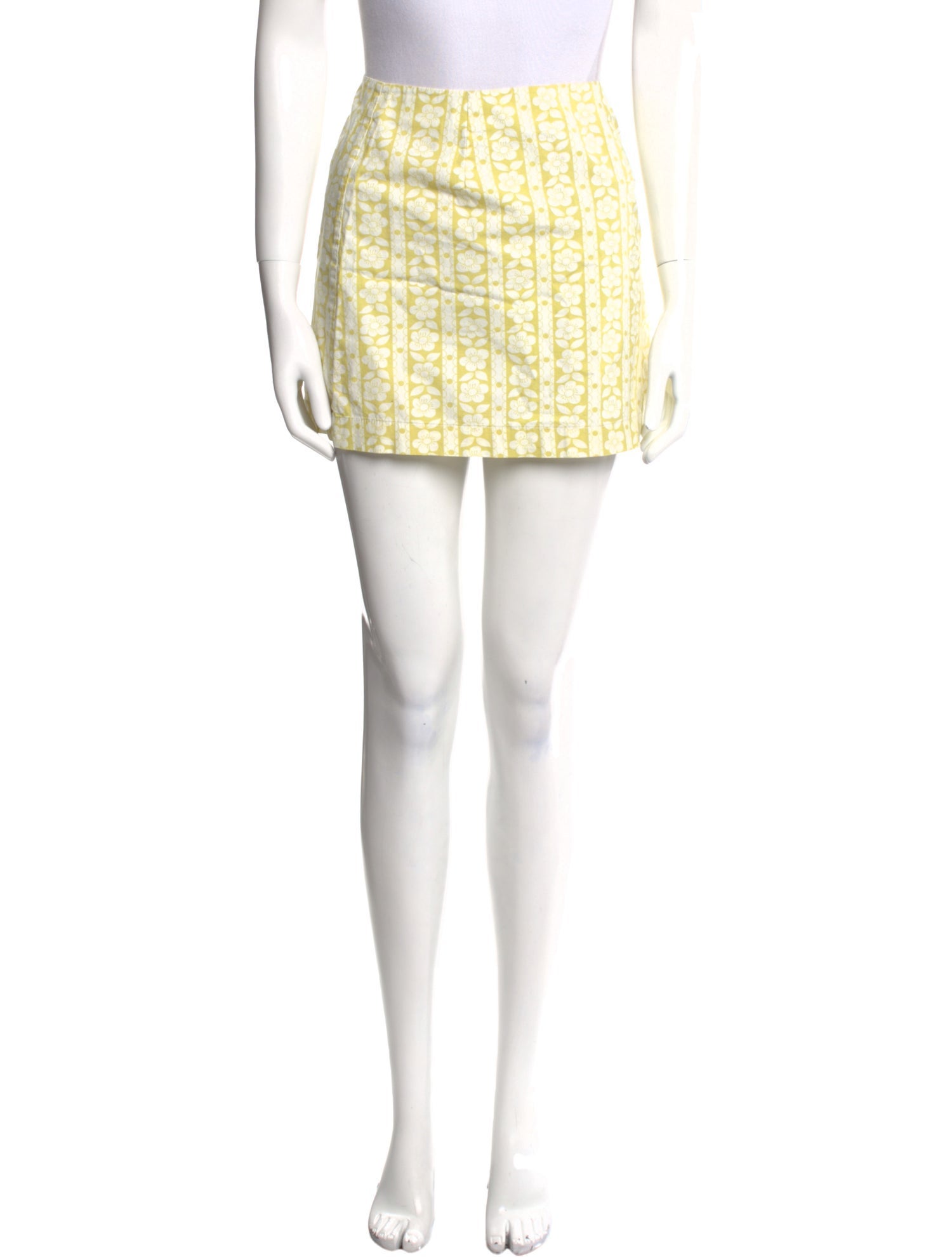 Rouje Printed Mini Skirt