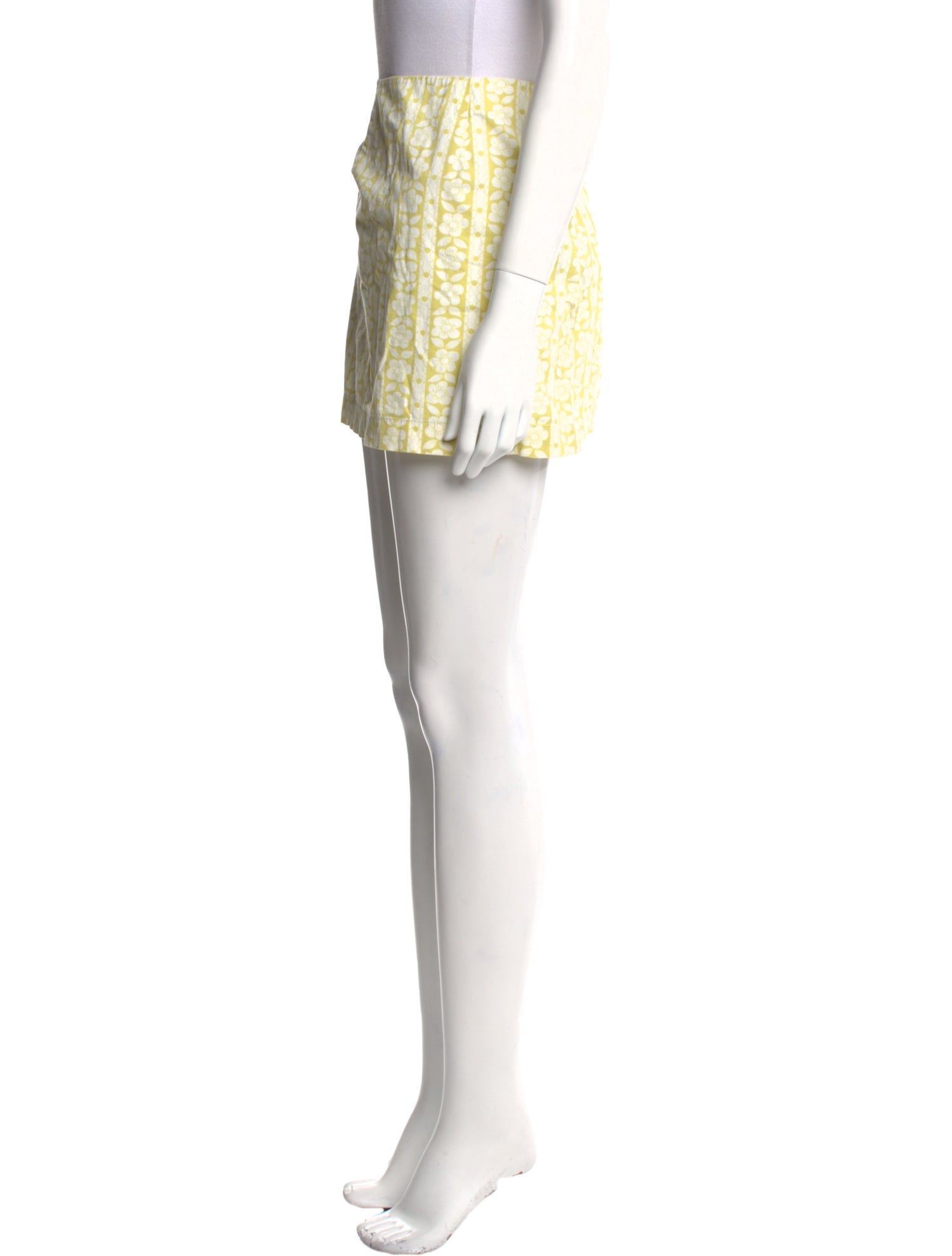 Rouje Printed Mini Skirt