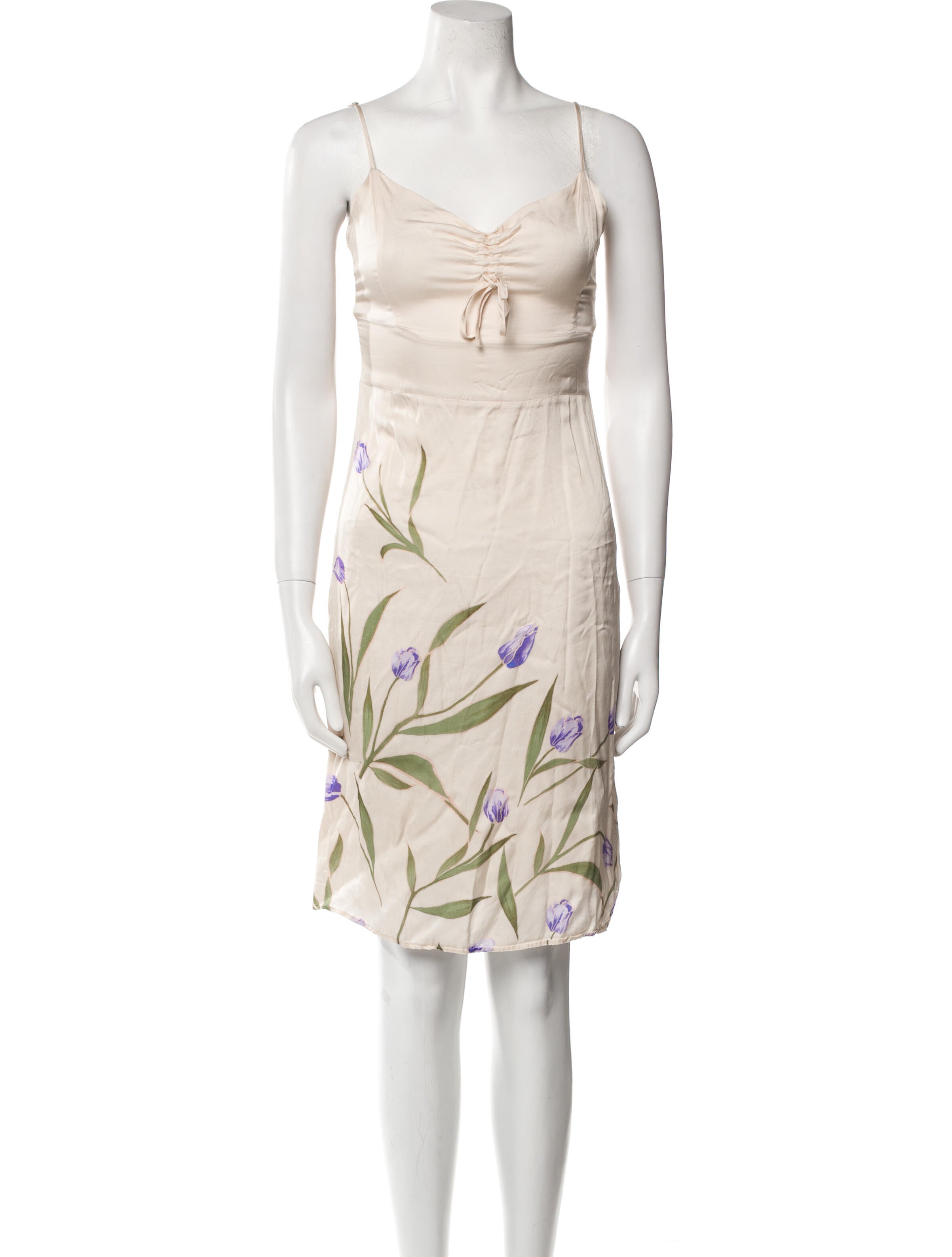 Rouje Printed Knee-Length Dress