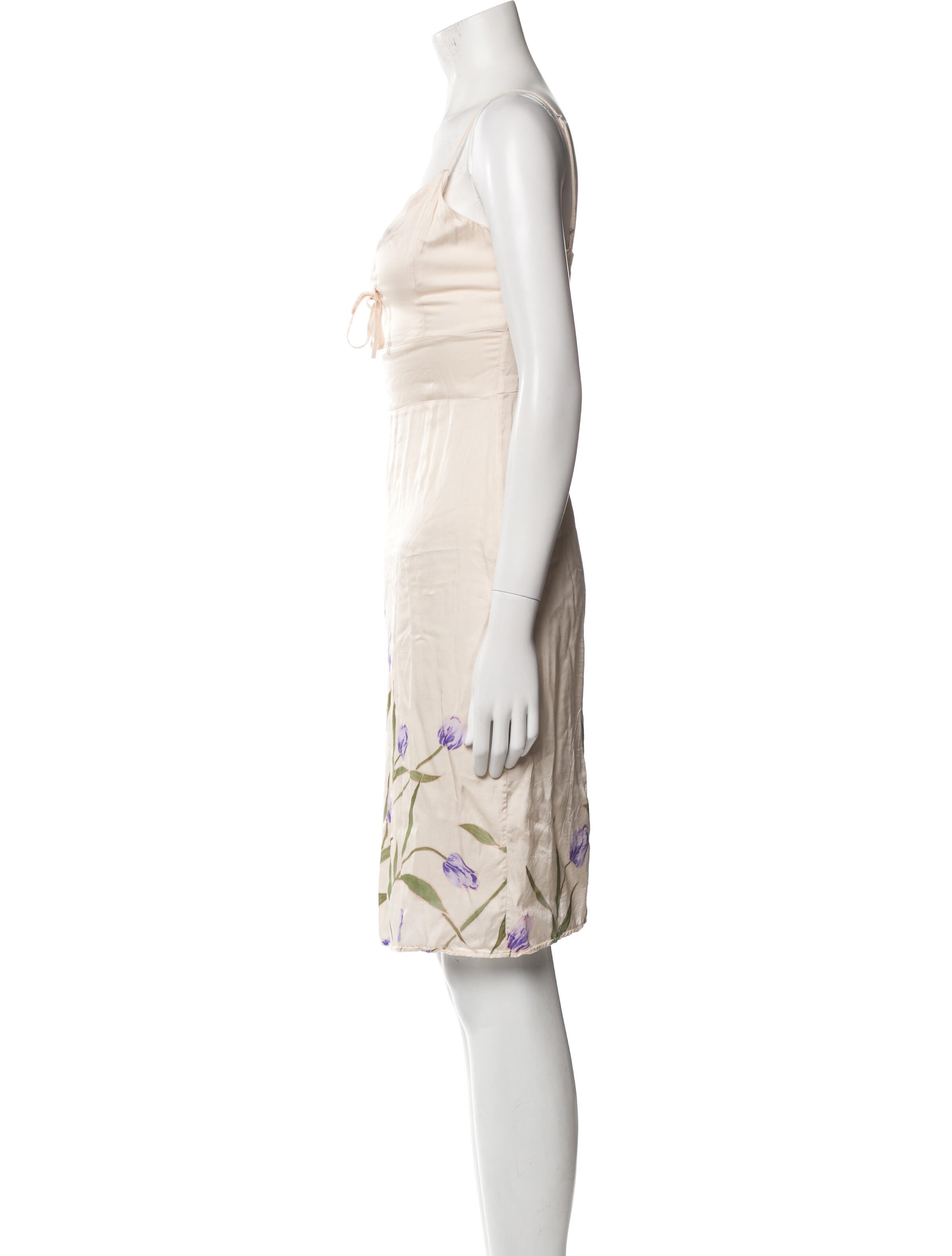 Rouje Printed Knee-Length Dress