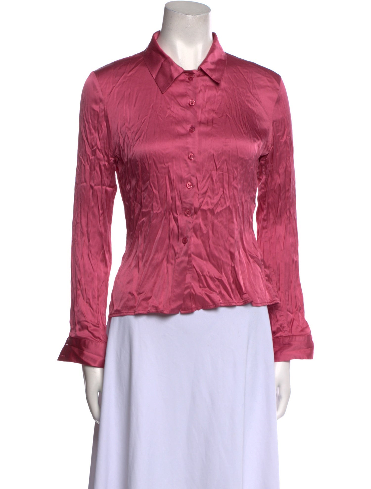 Rouje Long Sleeve Button-Up Top