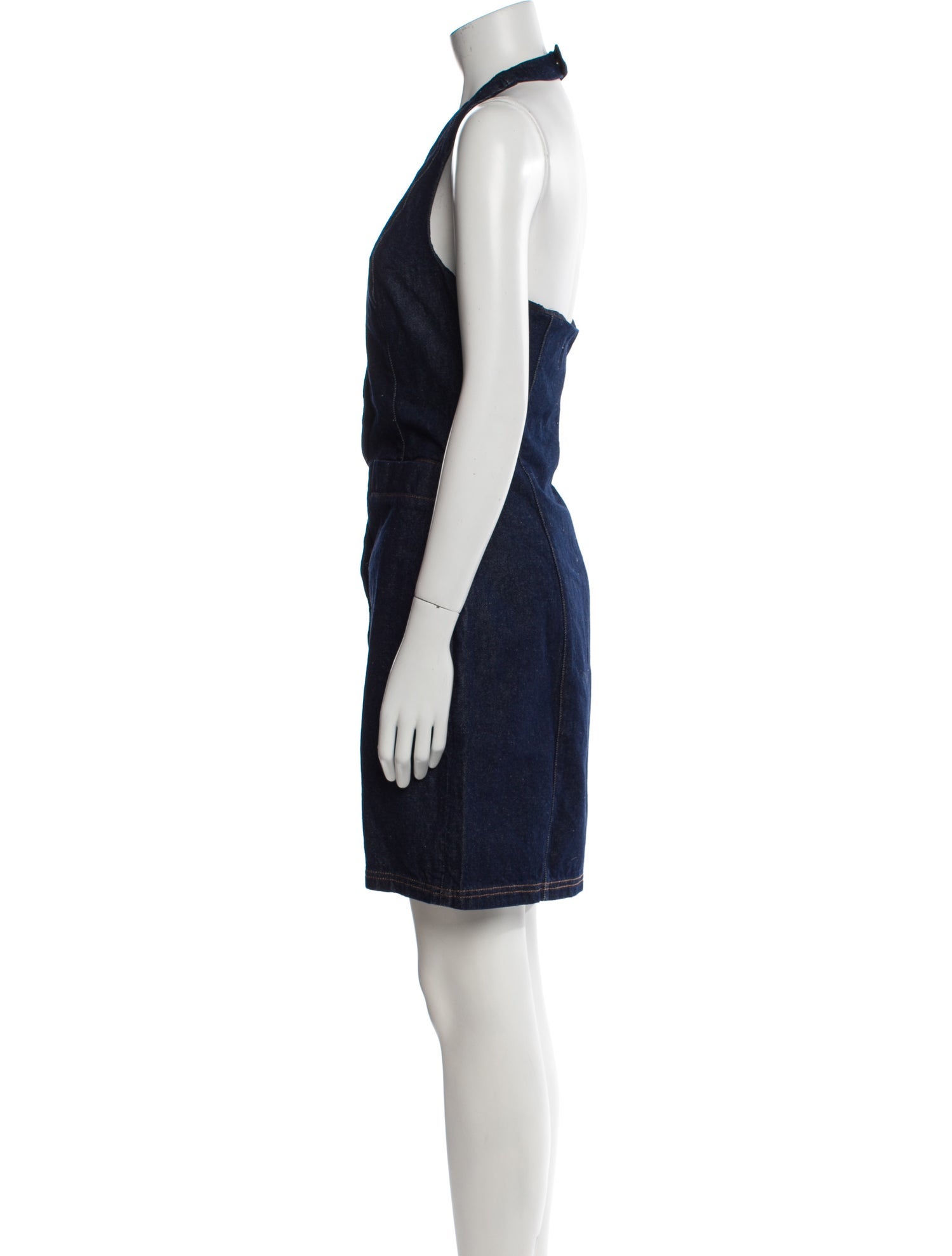Rouje Halterneck Knee-Length Dress w/ Tags