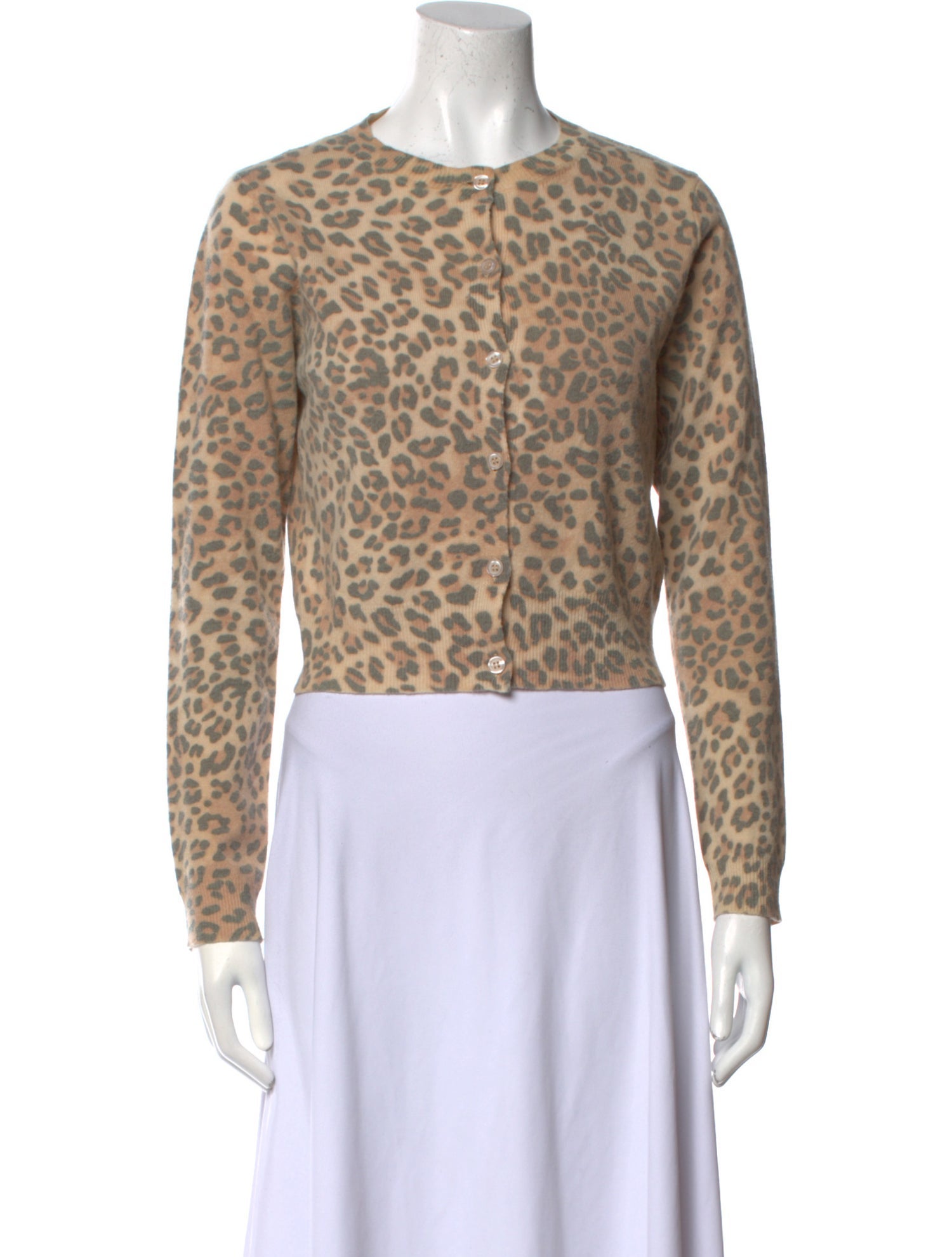 Rouje Wool Animal Print Sweater