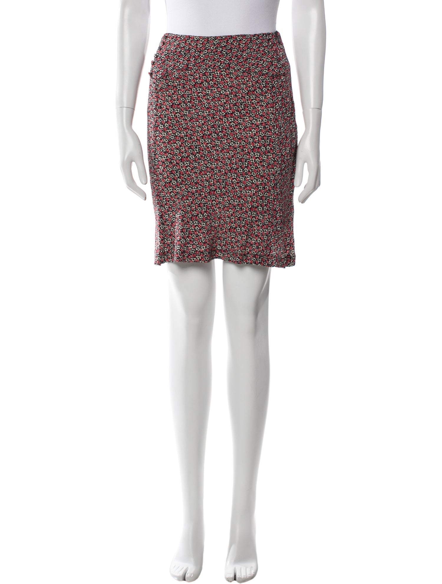 Rouje Floral Print Mini Skirt