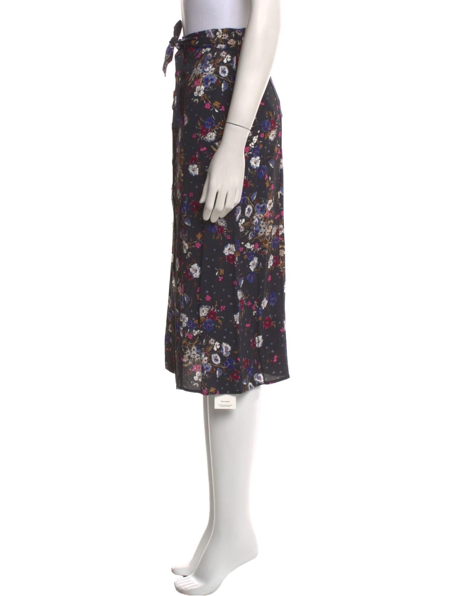 Rouje Floral Print Knee-Length Skirt w/ Tags