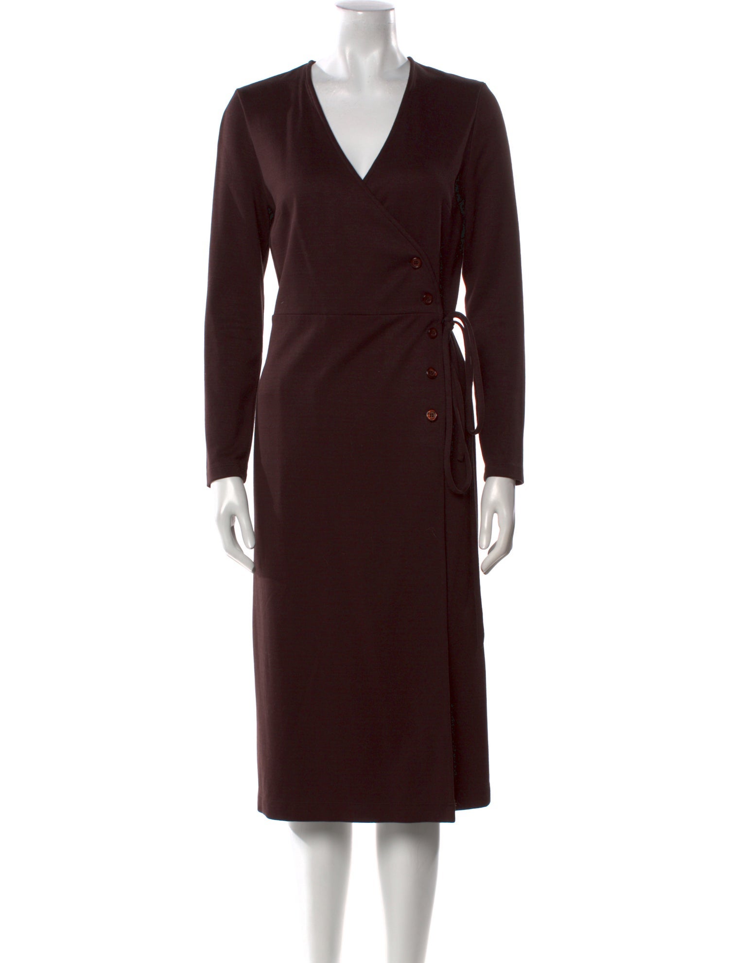 Rouje V-Neck Midi Length Dress