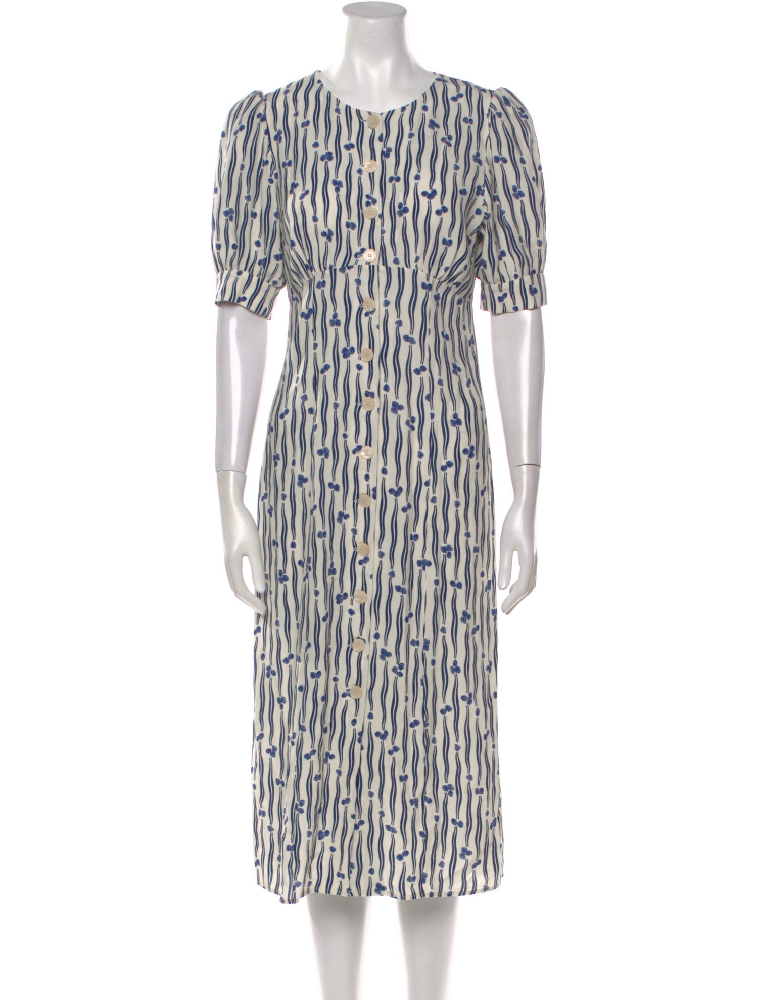 Rouje Printed Midi Length Dress