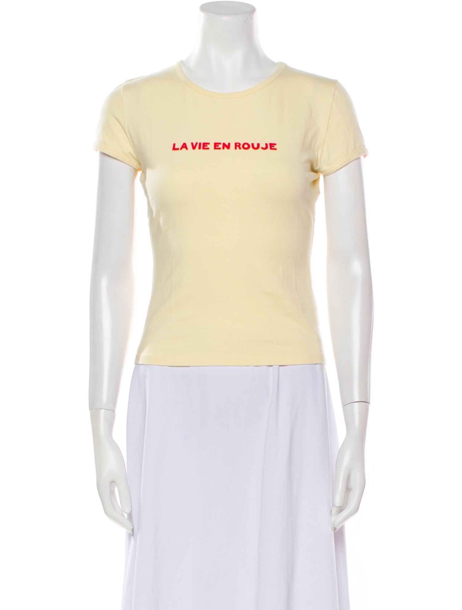 Rouje Graphic Print Crew Neck T-Shirt