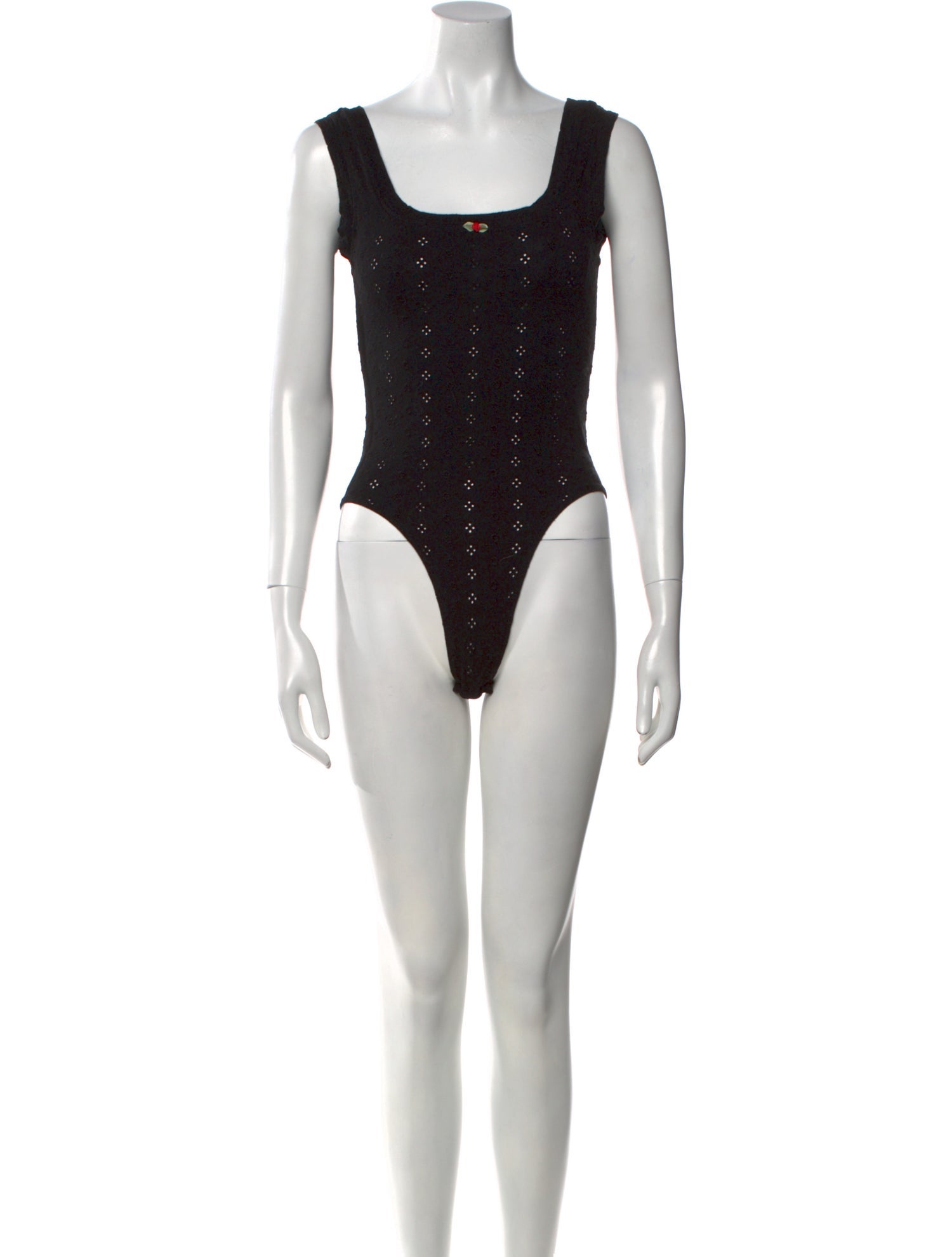 Rouje Square Neckline Sleeveless Bodysuit