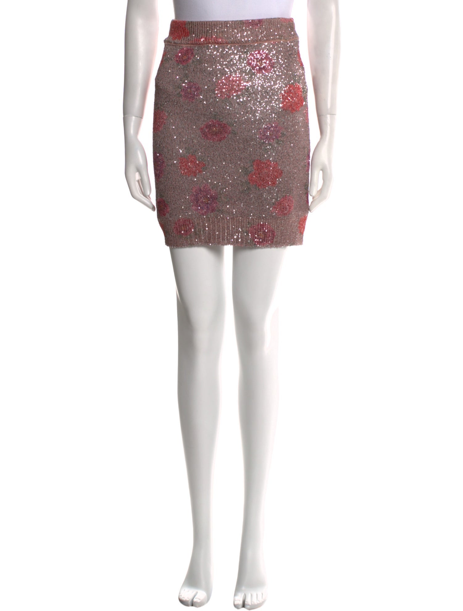 Rouje Floral Print Mini Skirt w/ Tags