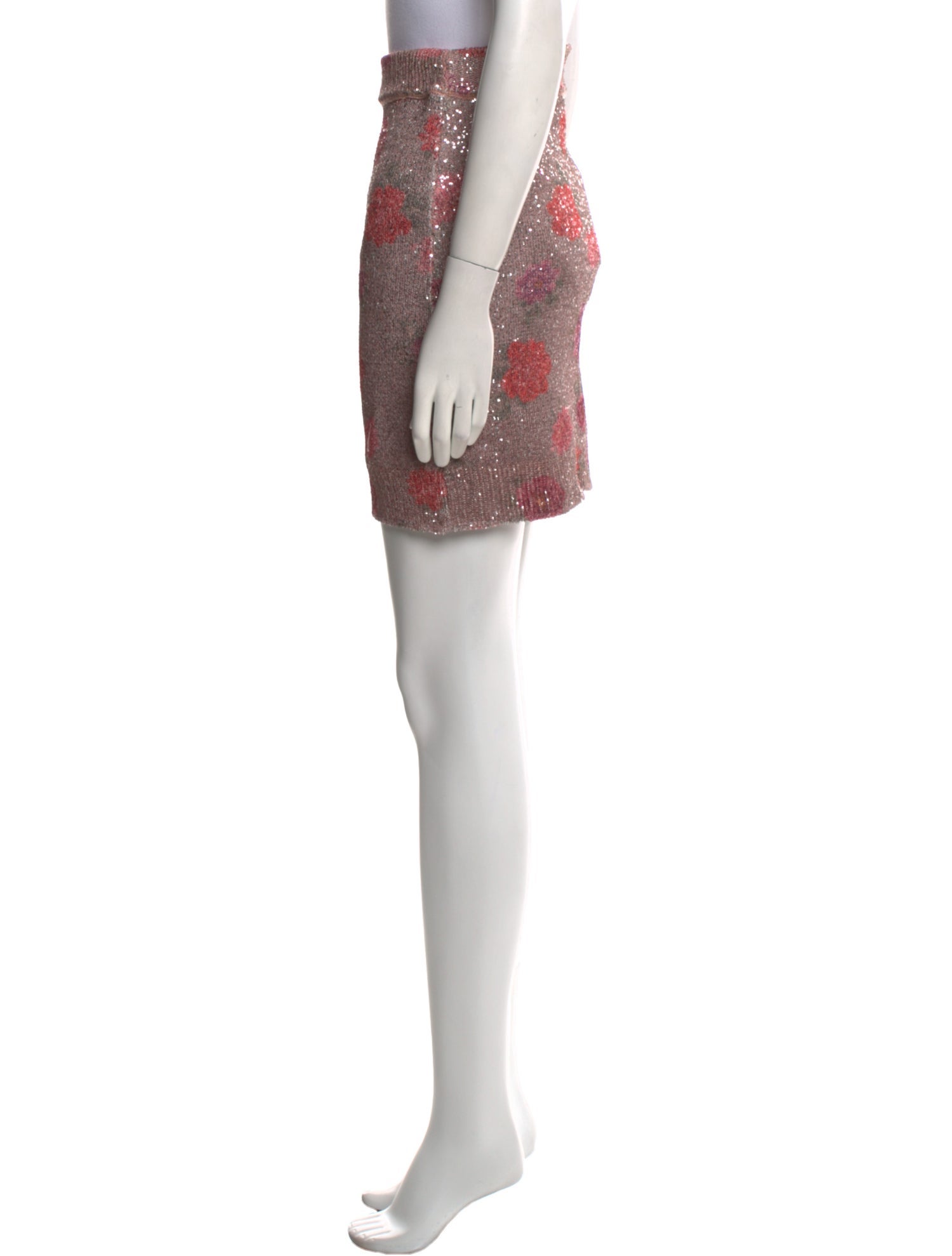 Rouje Floral Print Mini Skirt w/ Tags