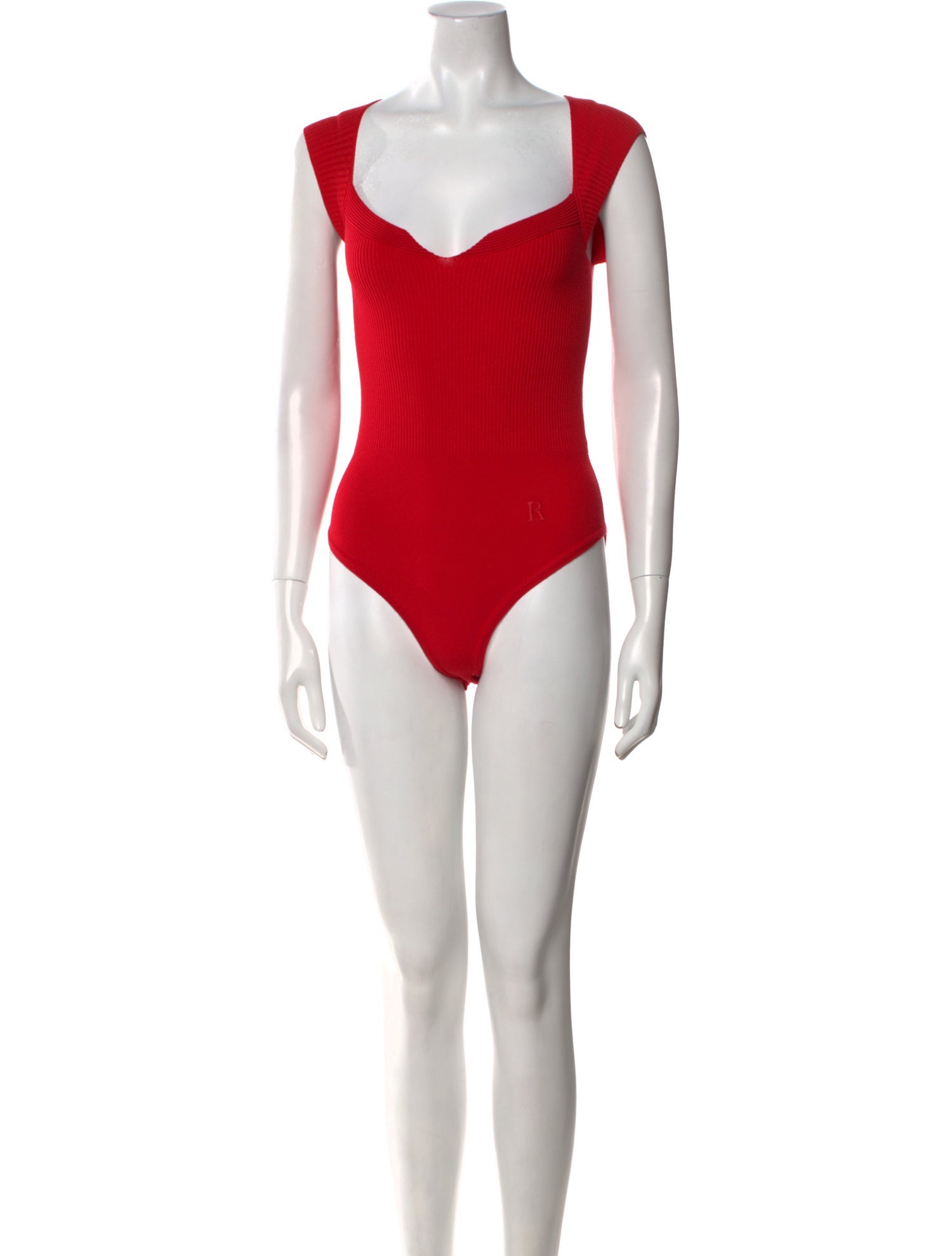 Rouje Square Neckline Sleeveless Bodysuit