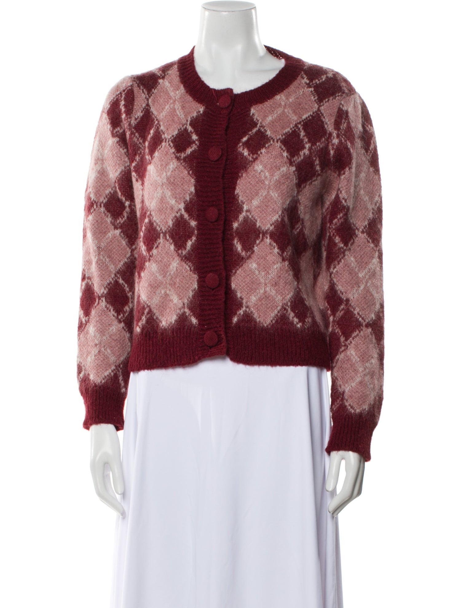 Rouje Printed Crew Neck Sweater