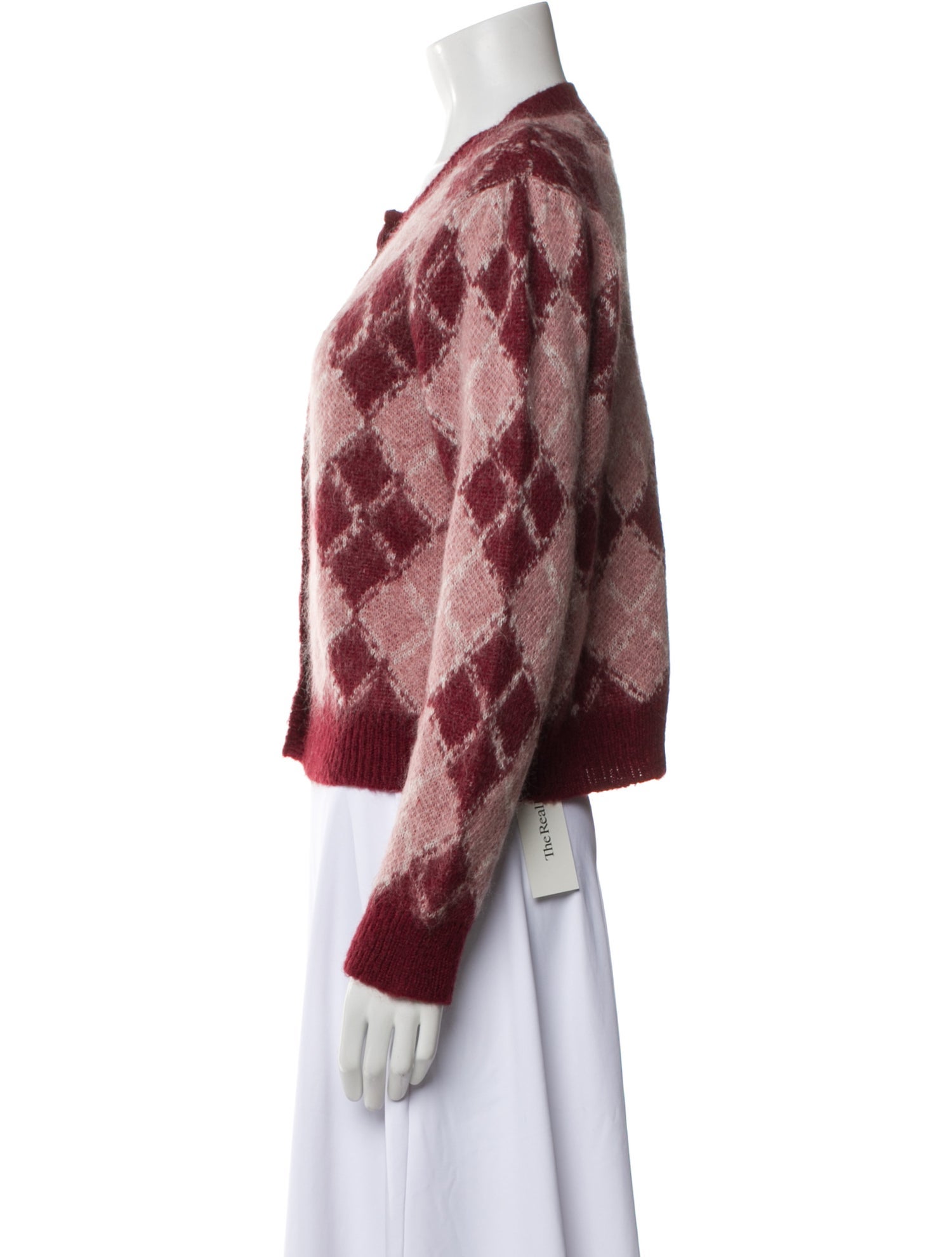 Rouje Printed Crew Neck Sweater