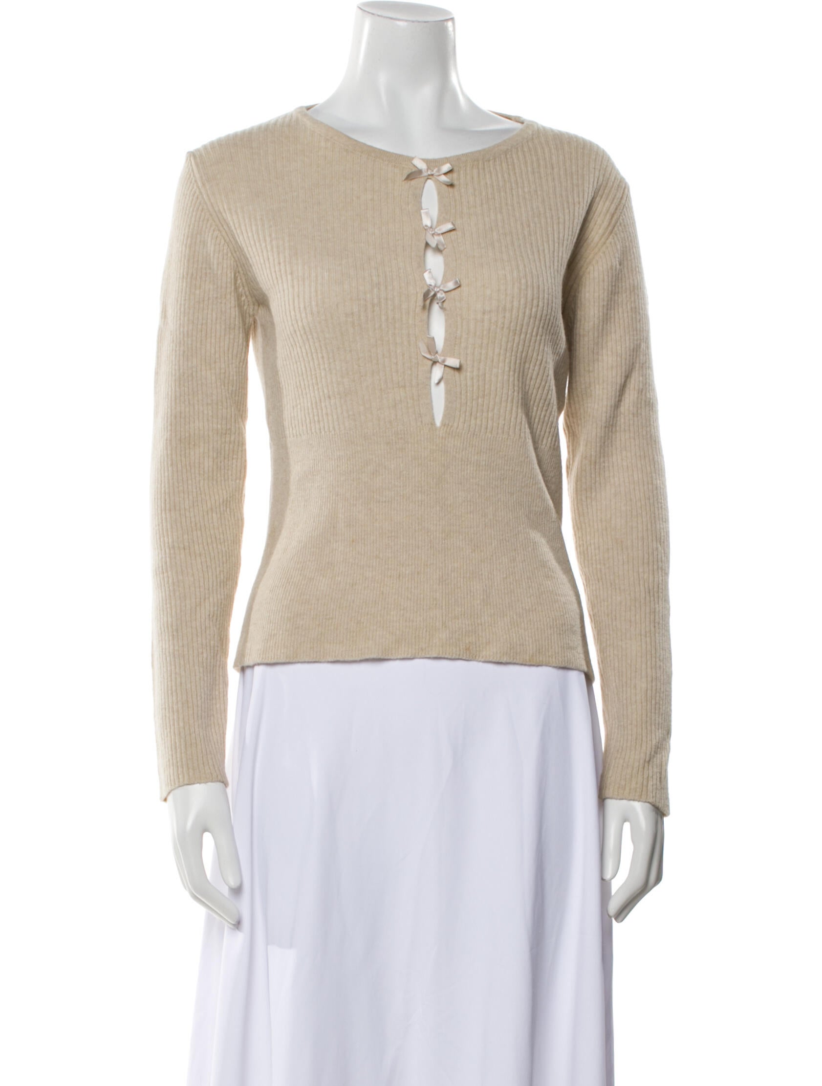 Rouje Wool Scoop Neck Sweater