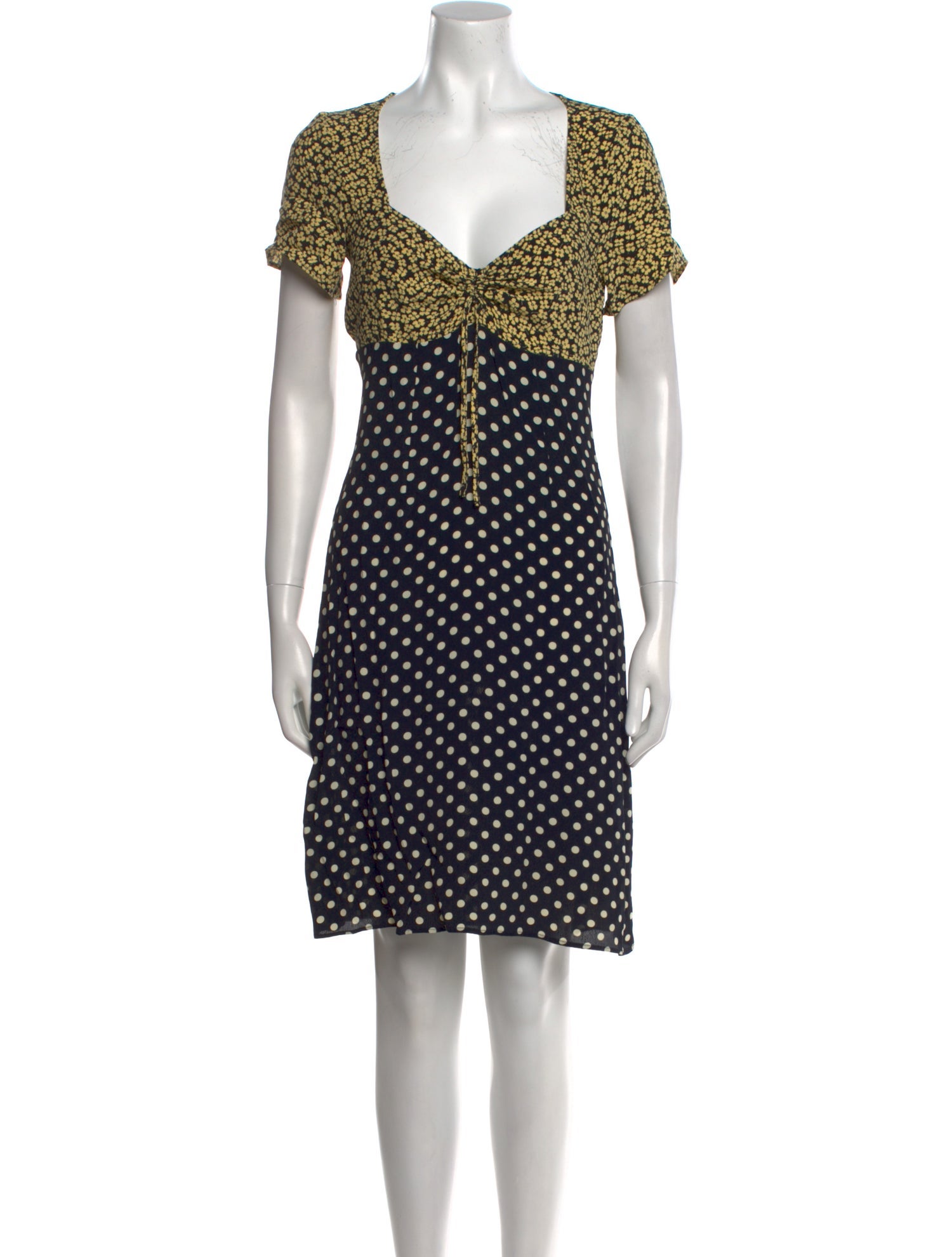 Rouje Printed Knee-Length Dress