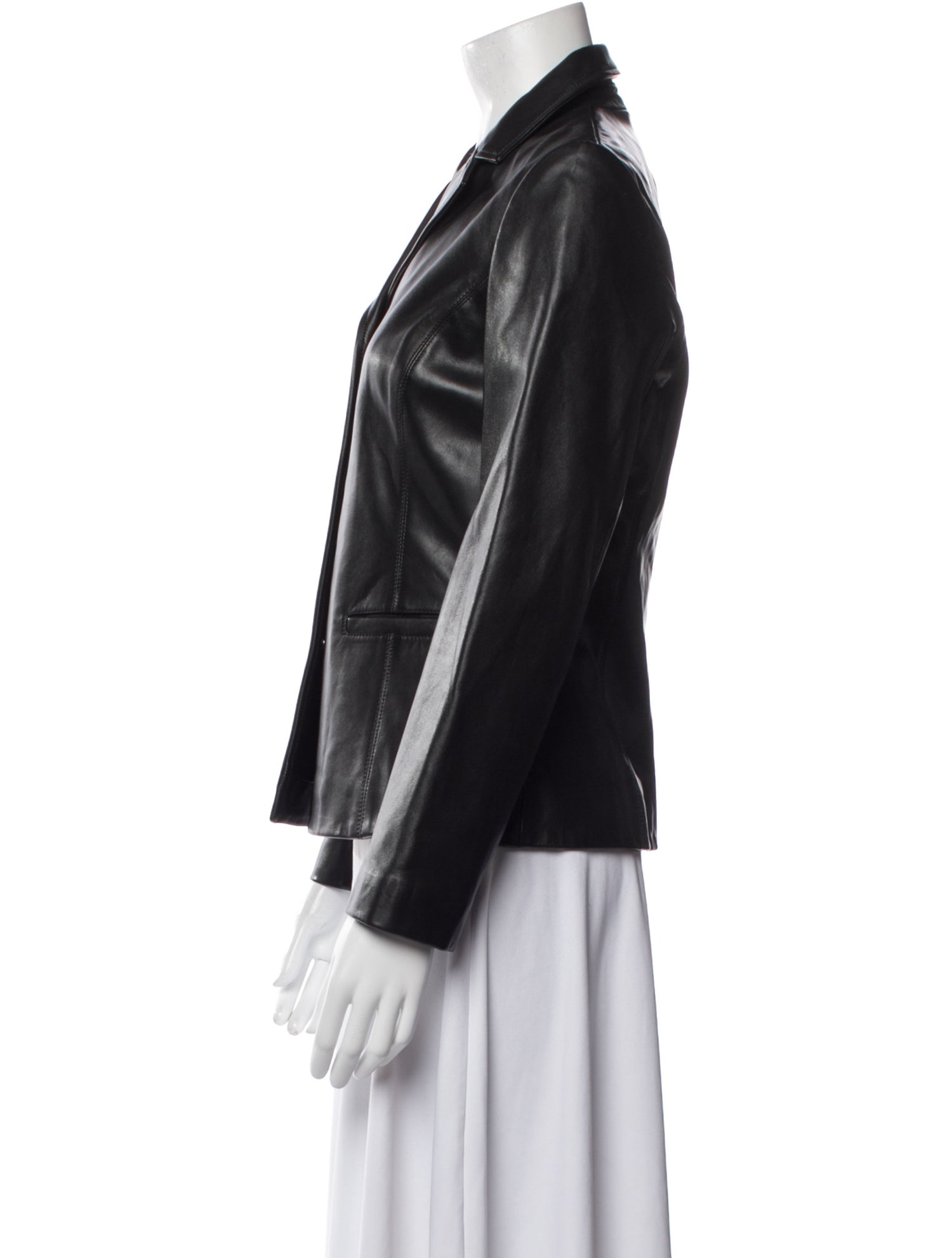 Rouje Leather Biker Jacket