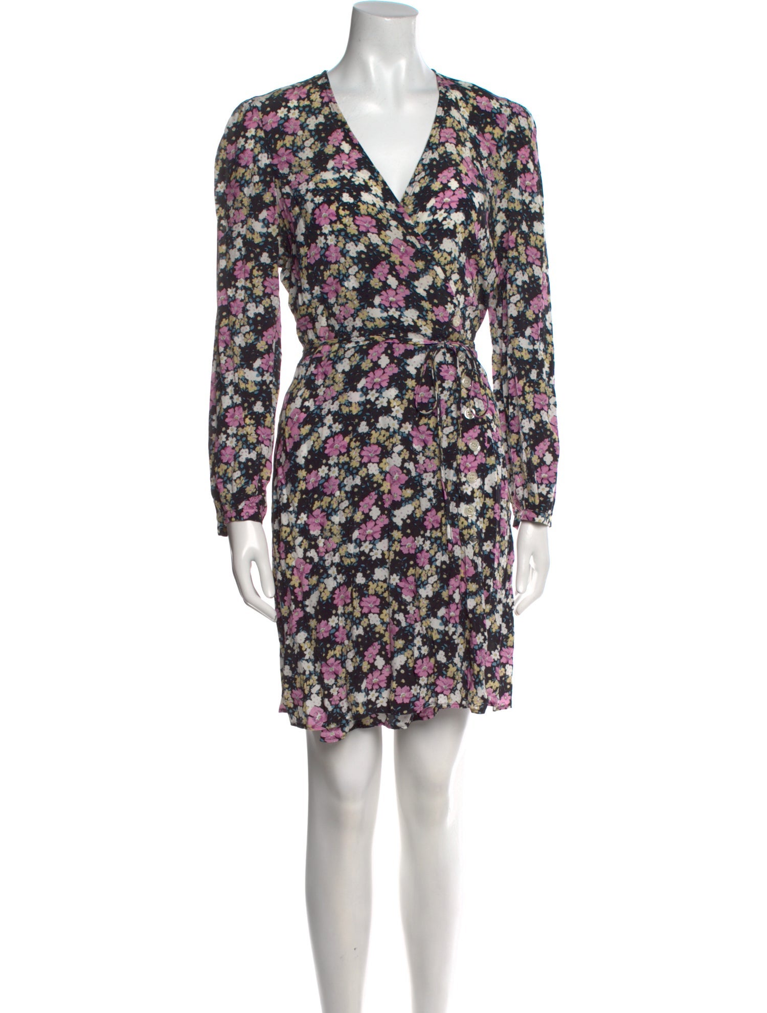 Rouje Floral Print Mini Dress