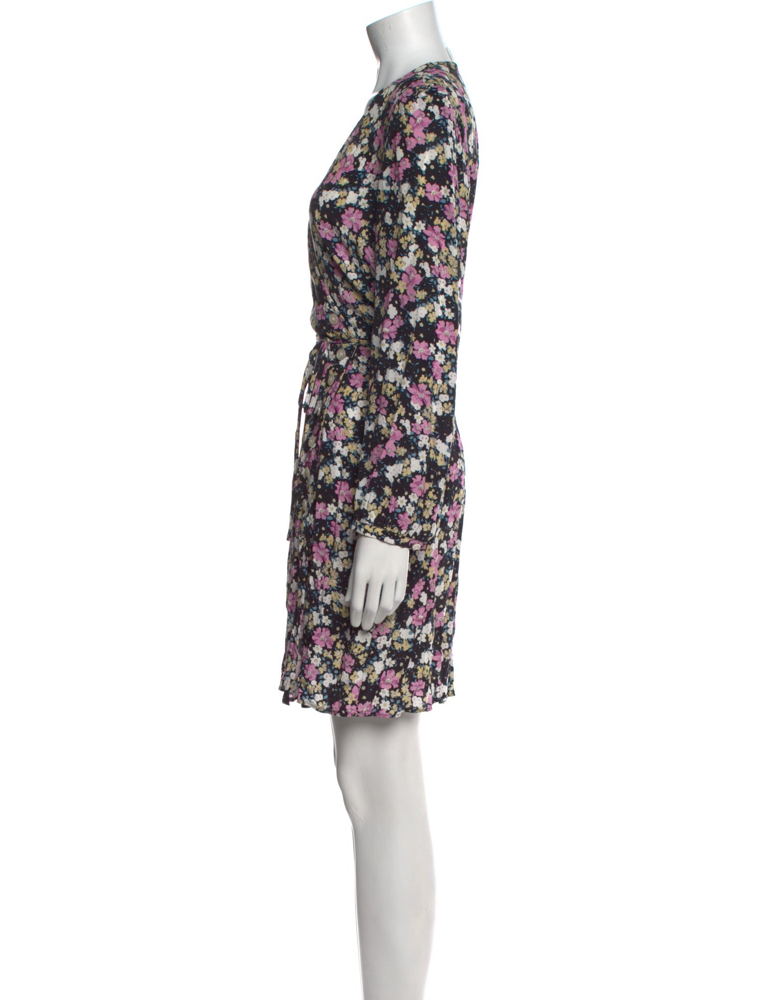 Rouje Floral Print Mini Dress
