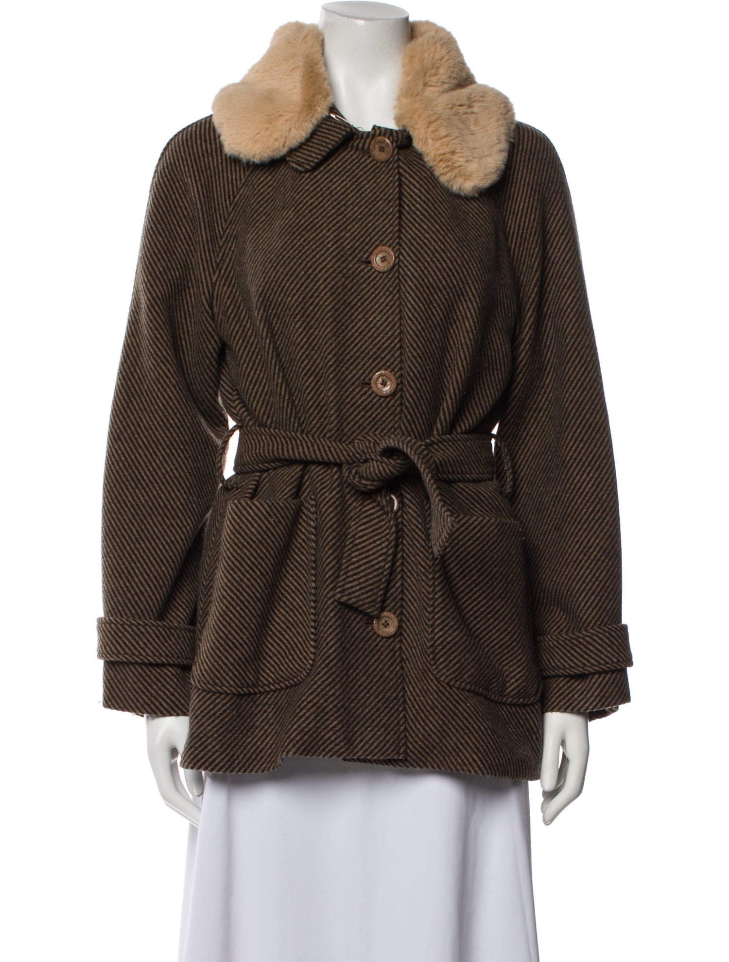 Rouje Wool Striped Jacket